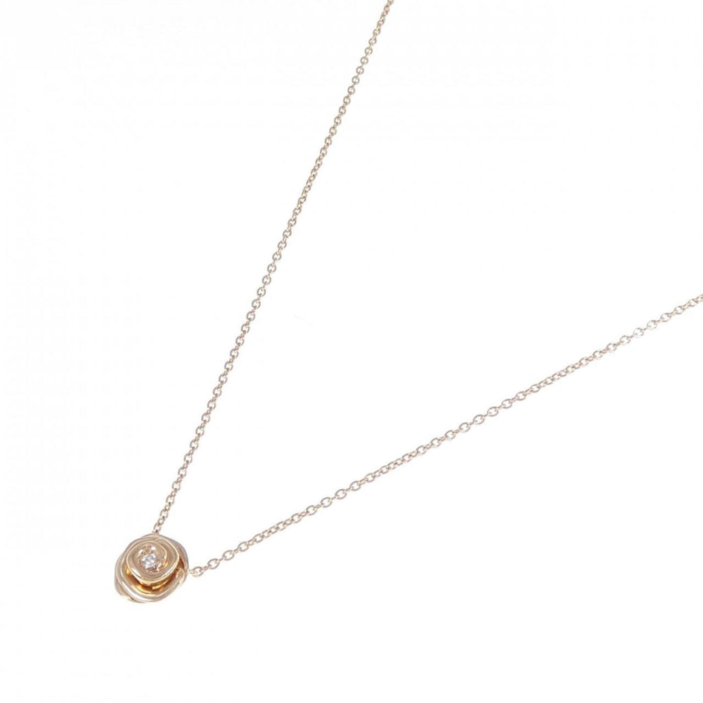 Pendant Necklace 18K Rose Gold with Diamond