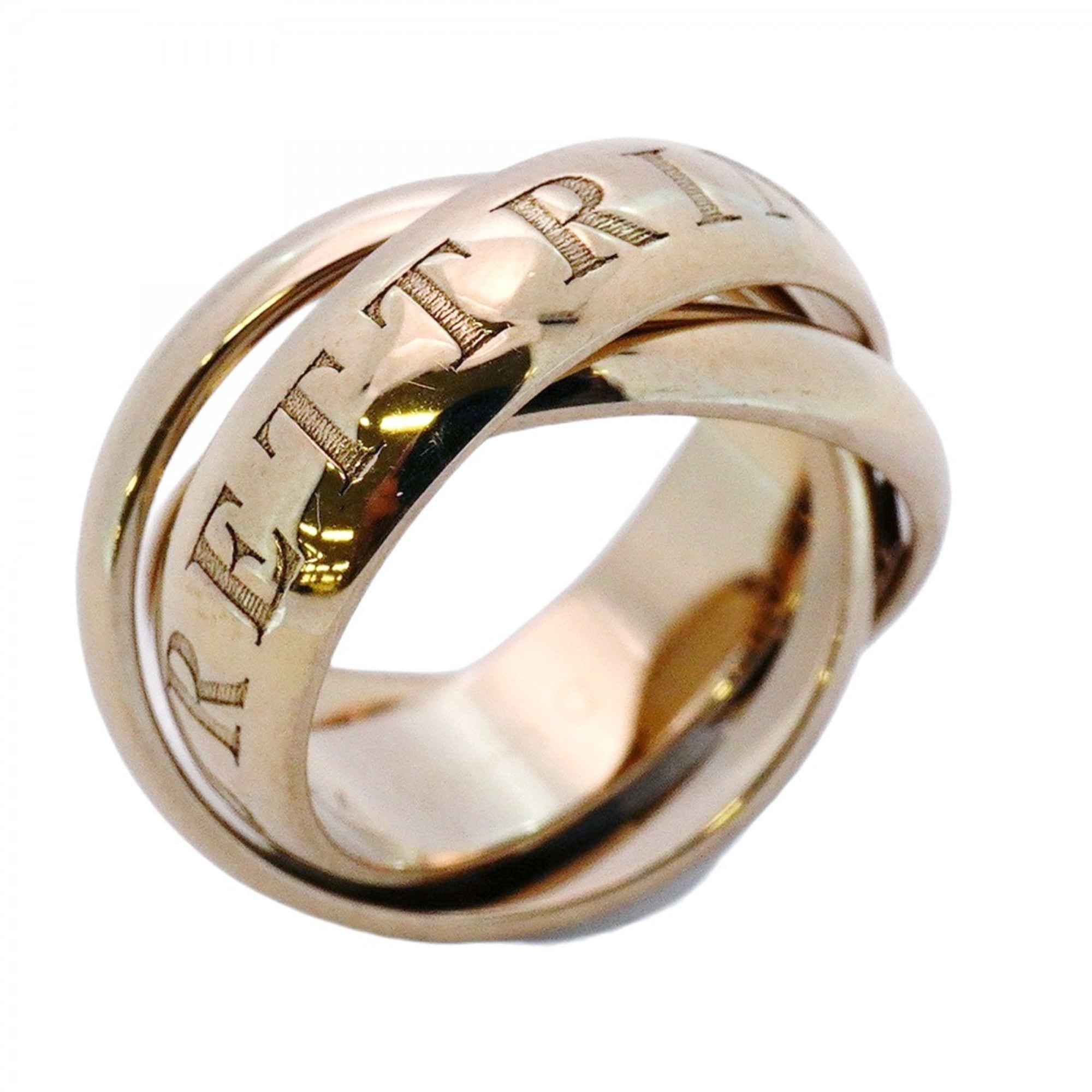 Trinity Ring 18K White Gold