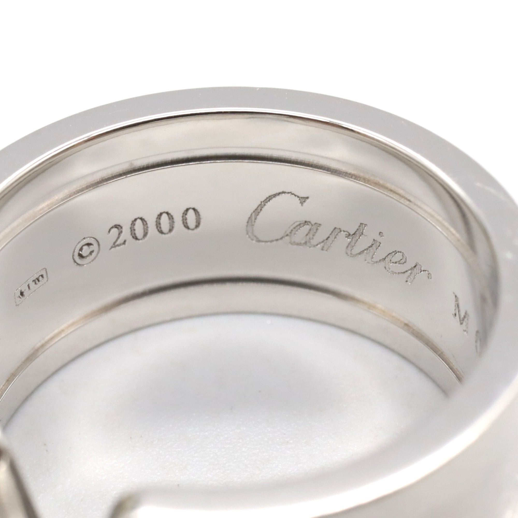 C2 Ring 18K White Gold