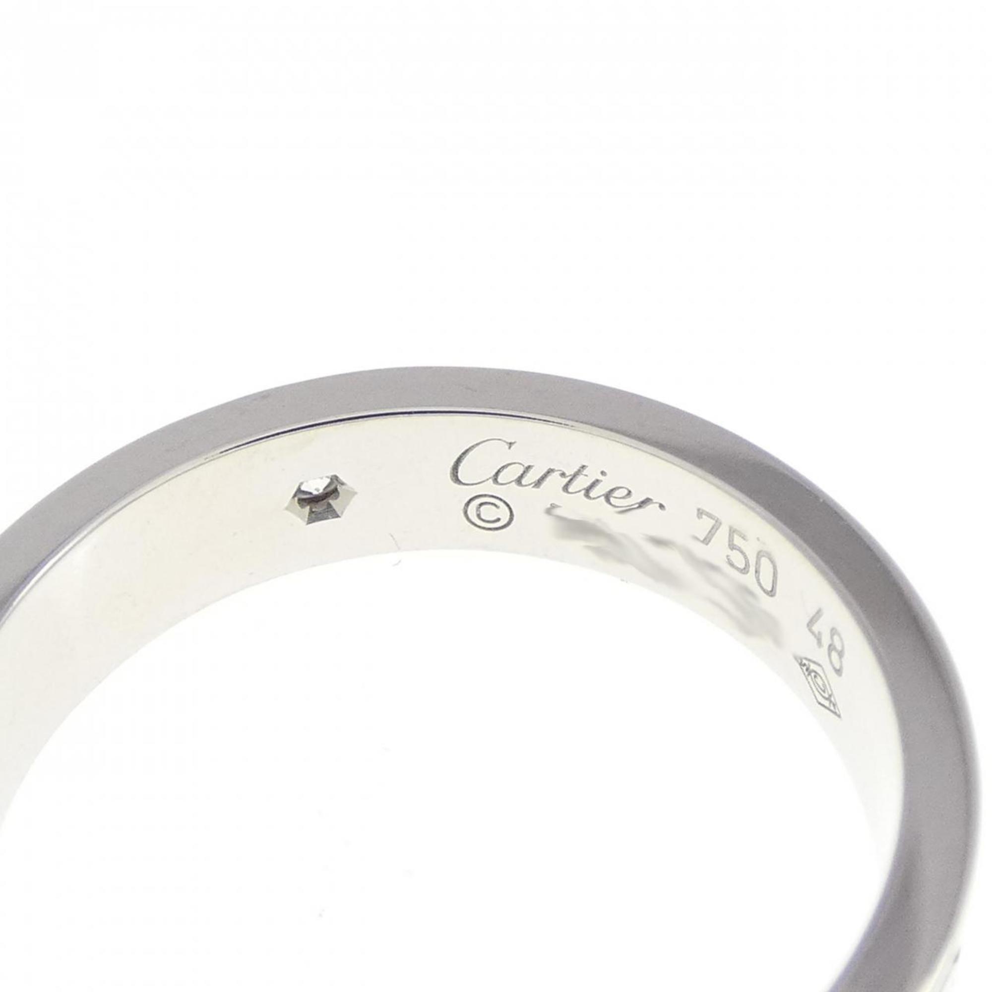 Love Ring 18K White Gold Mini with Diamond