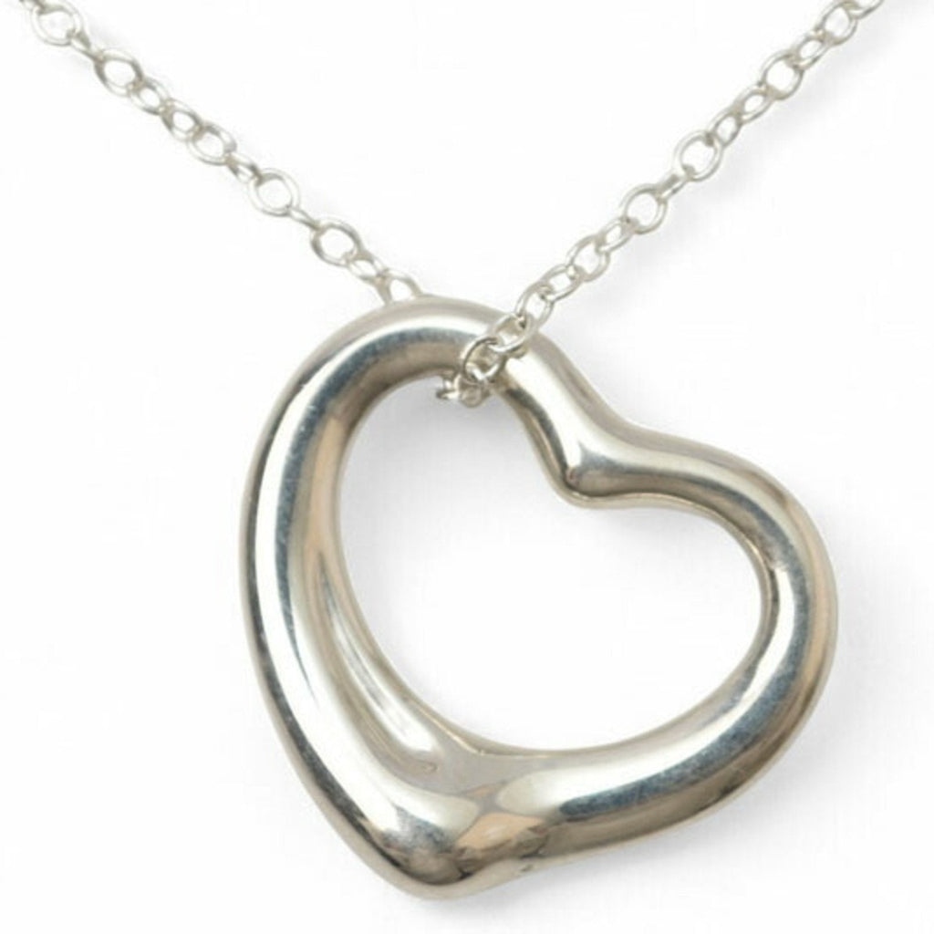 Elsa Peretti Pendant Necklace Sterling Silver 18mm