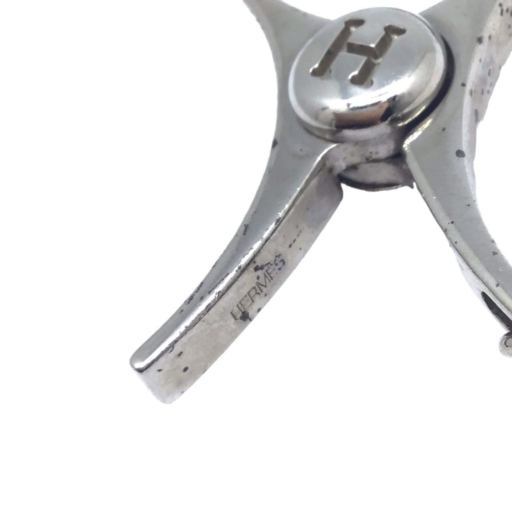 Glove Holder Charm Metal Silver Handbag Charm