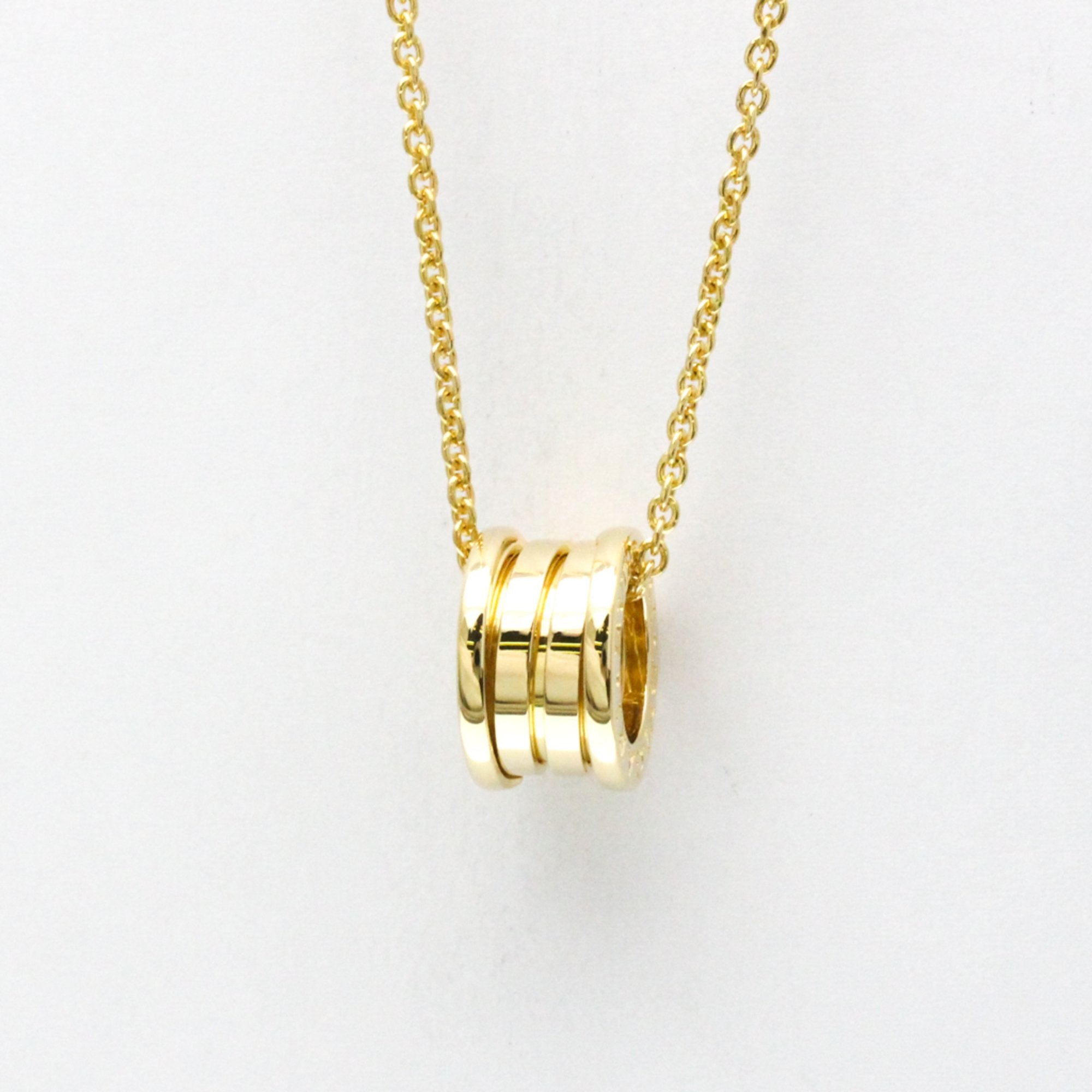 B.Zero1 Pendant Necklace 18K Yellow Gold
