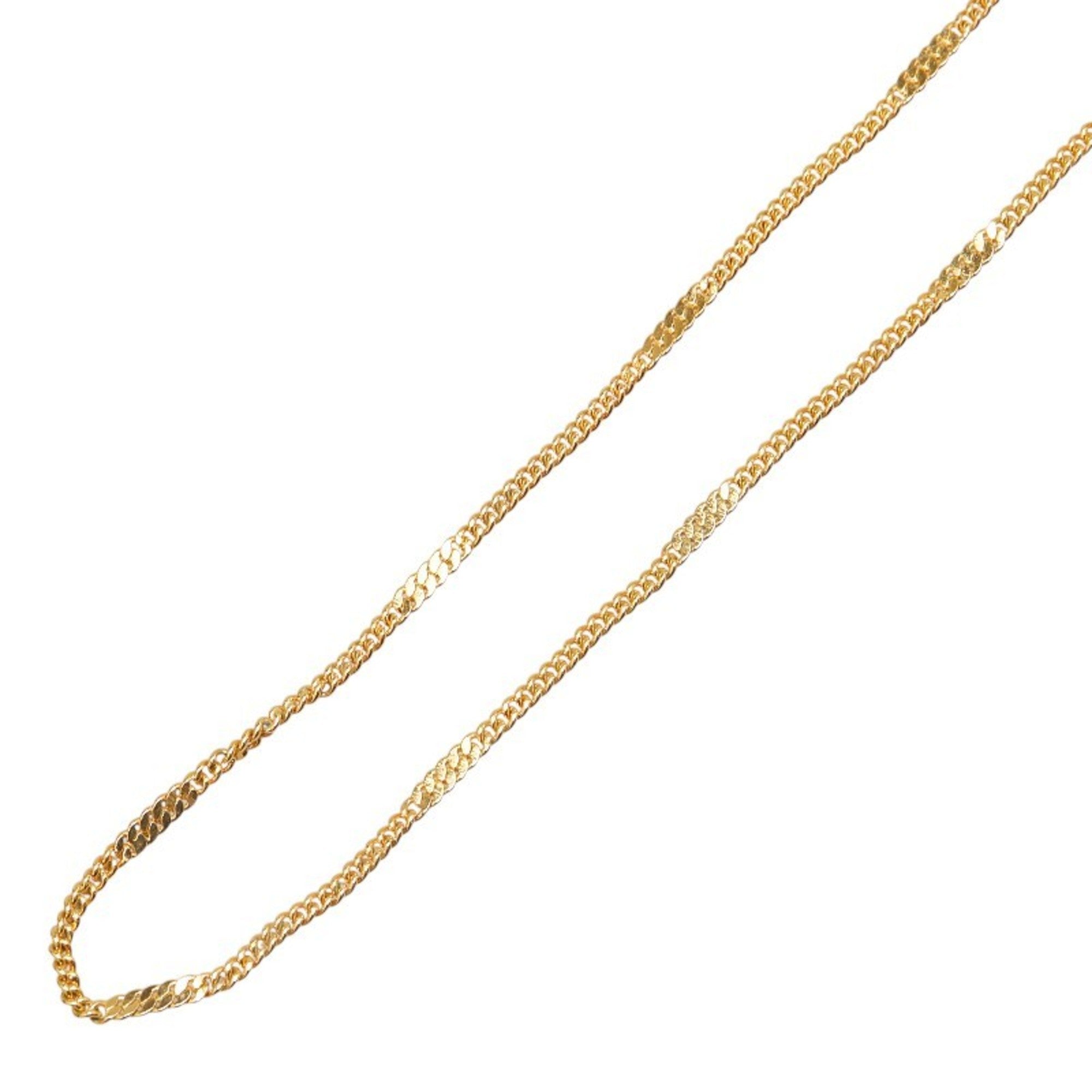 Long Pendant Necklace Gold