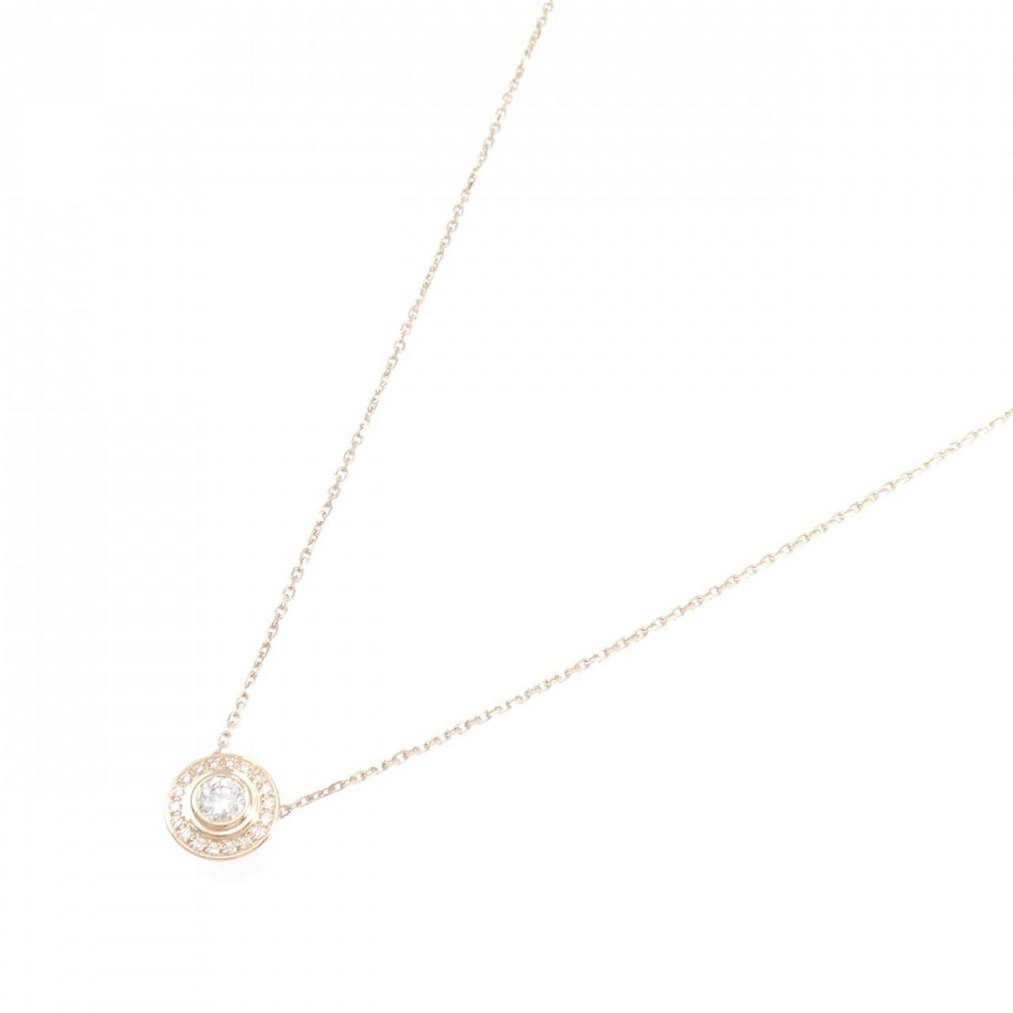 D'Amour Pendant Necklace 18K Rose Gold with Diamond