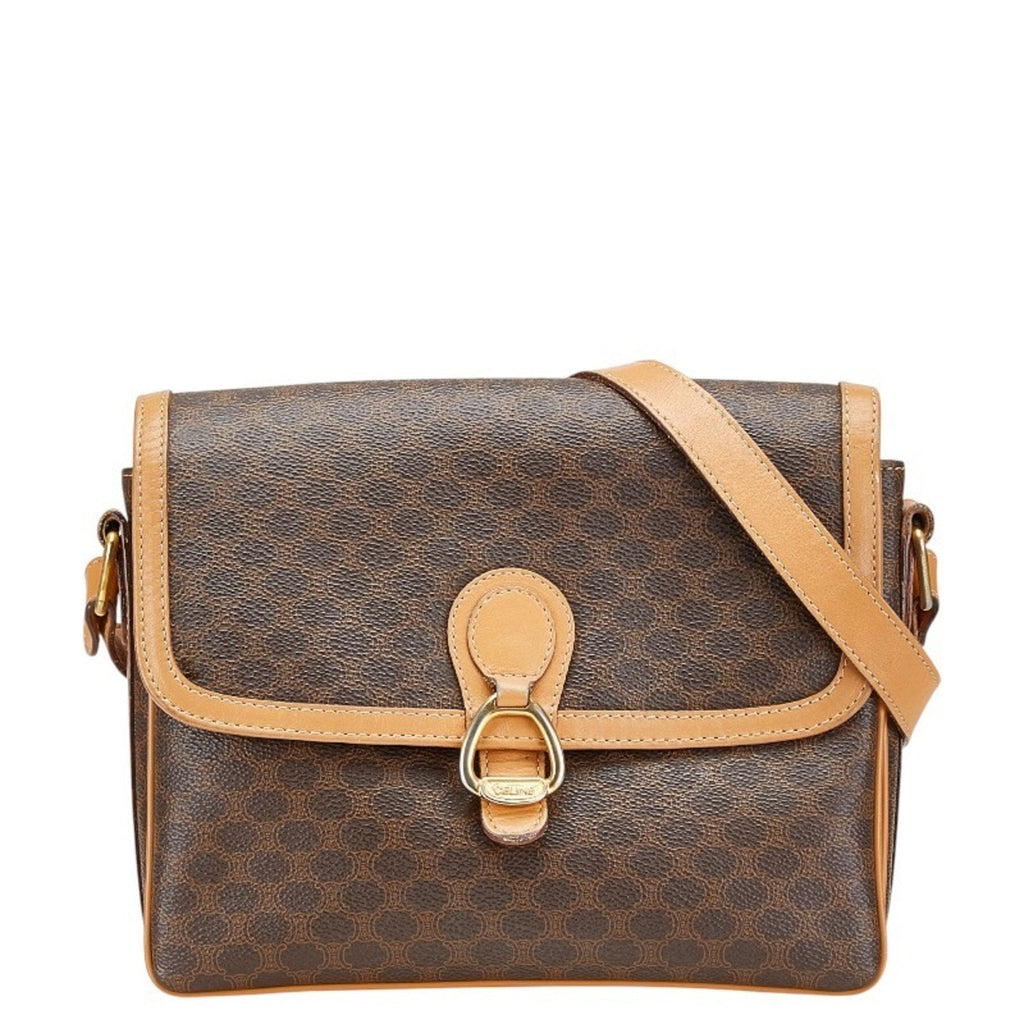 Triomphe Shoulder Bag Triomphe Coated Canvas Medium