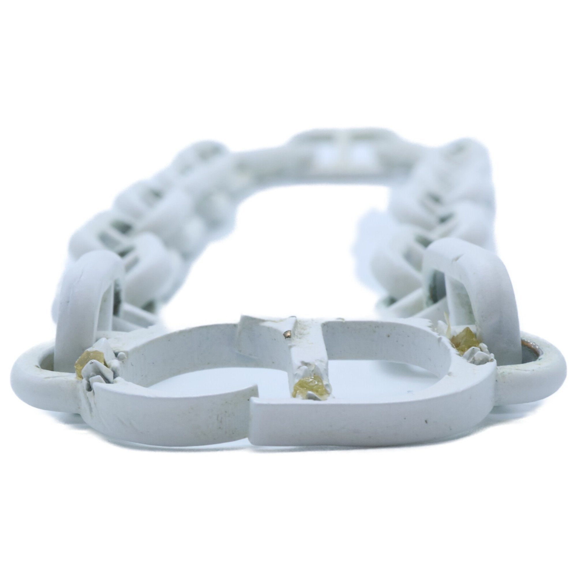 Pendant Necklace Metal White