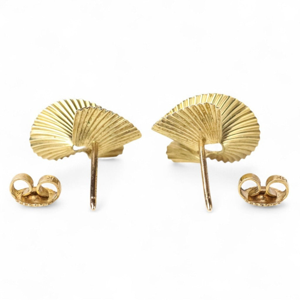 Vintage Earrings 14K Yellow Gold