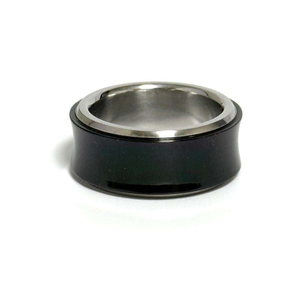 1837 Combi Wide Ring Sterling Silver