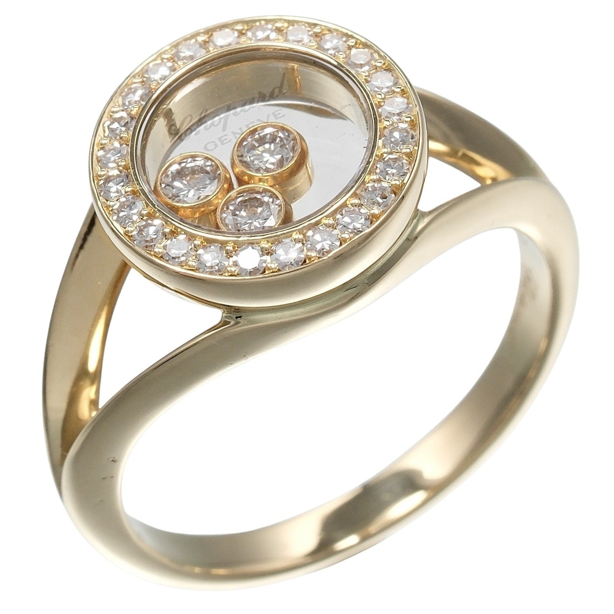 Ring 18K Yellow Gold with Diamond