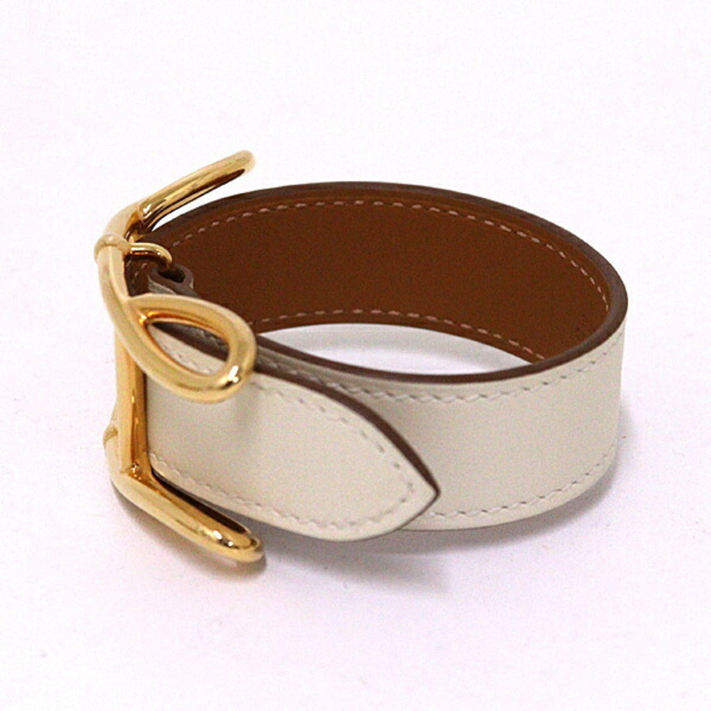 Bracelet Swift Leather Gold and Ivory