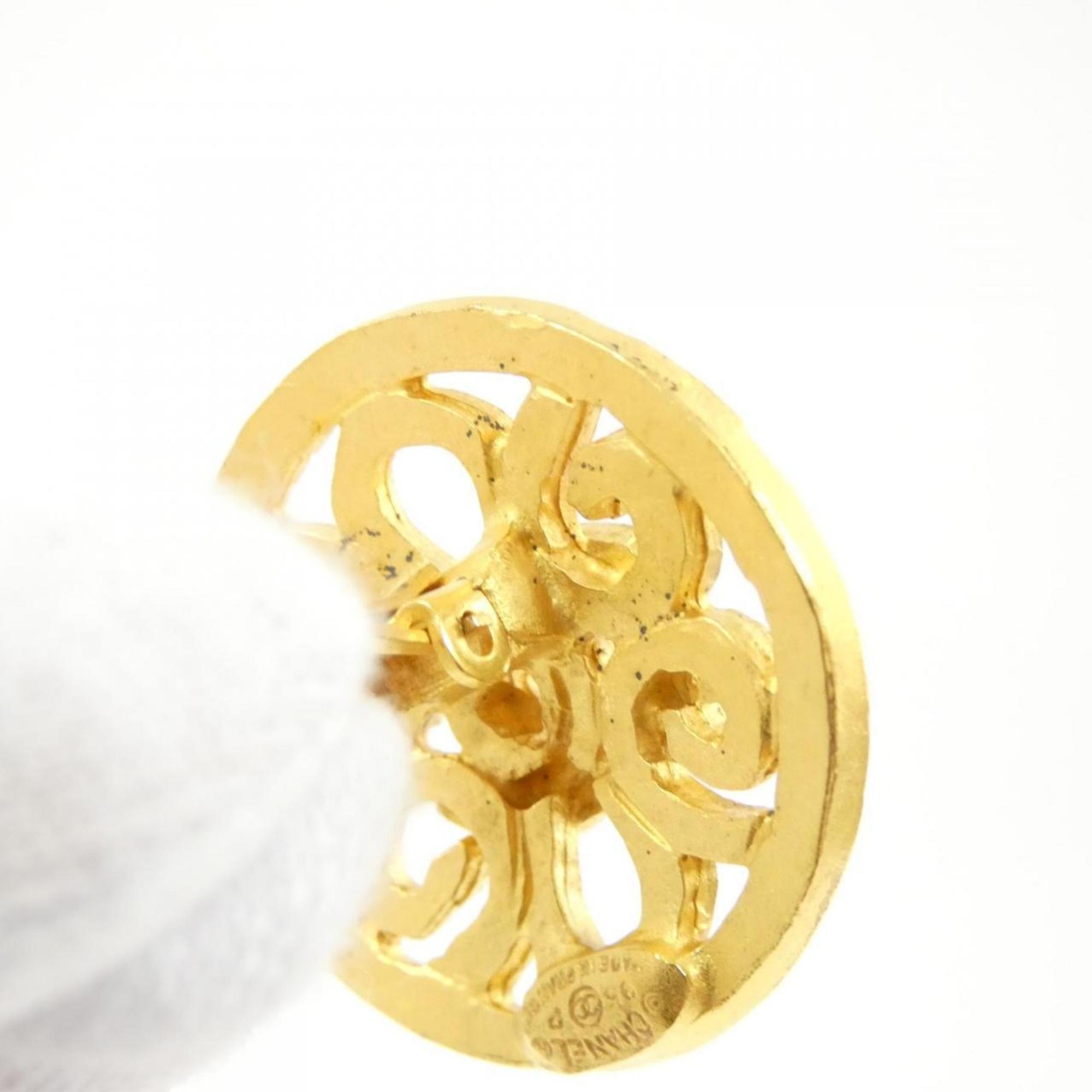 Clip-On Earrings Clip-On Gold-Tone Metal