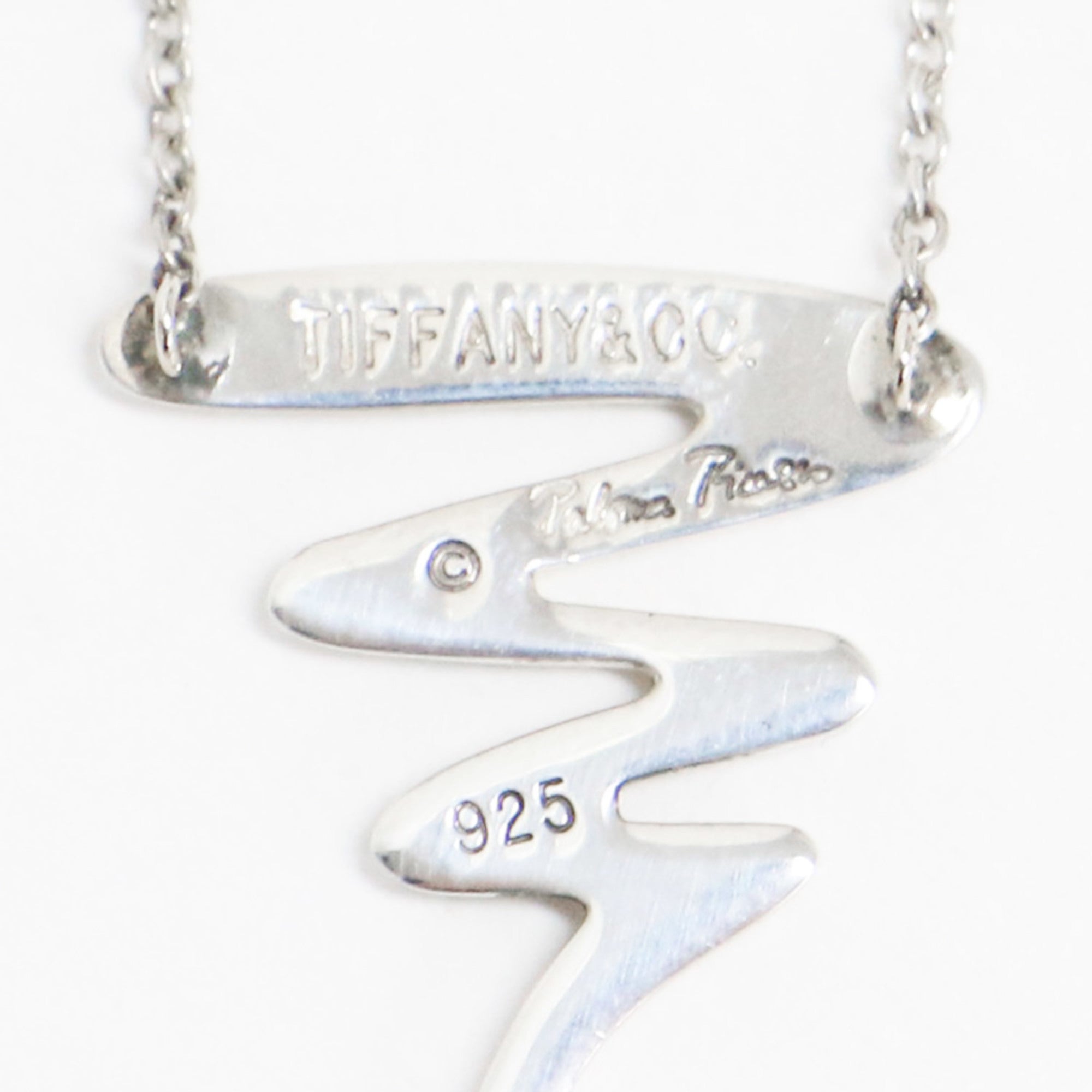 Paloma Picasso Pendant Necklace Sterling Silver