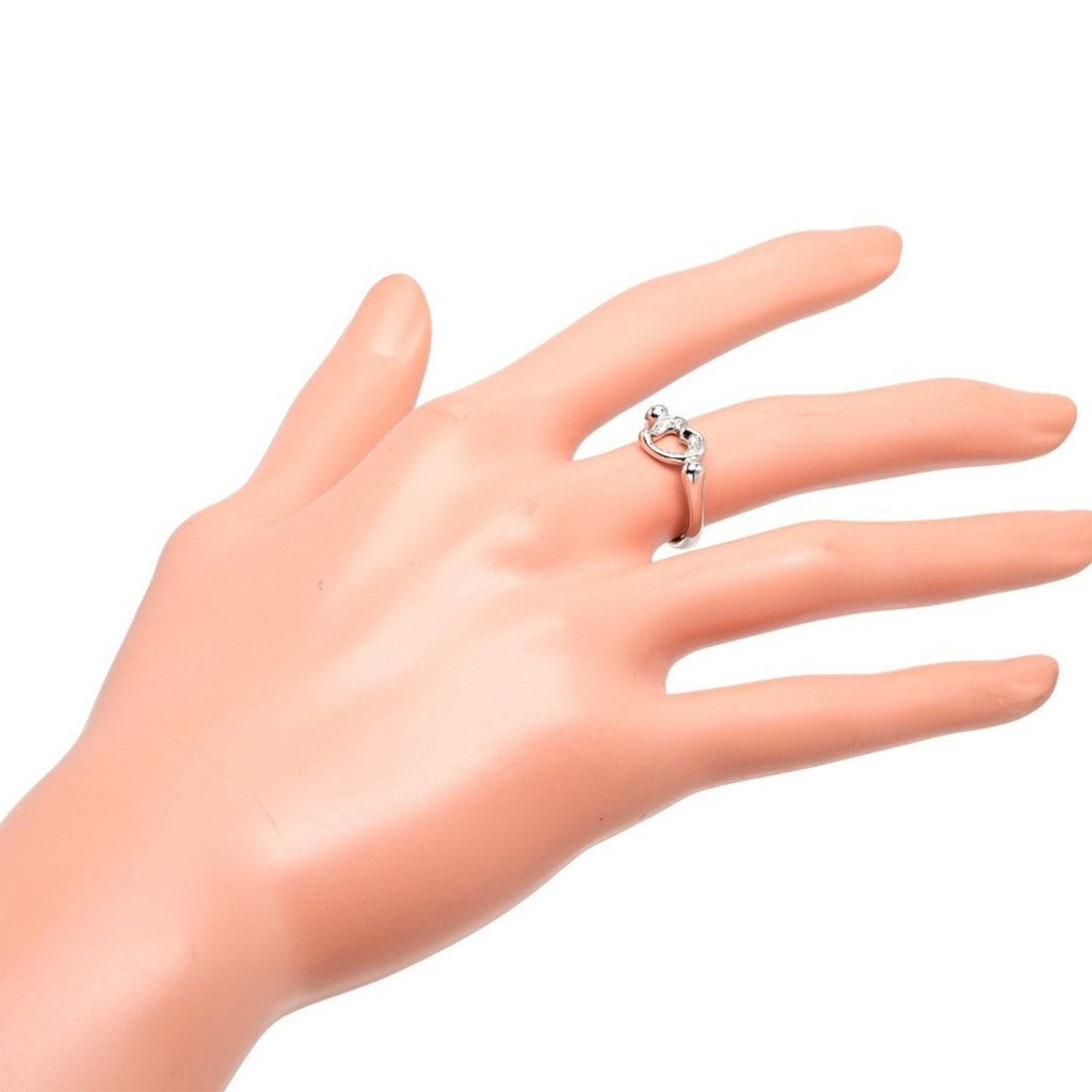 Open Heart Ring Platinum 8.1mm