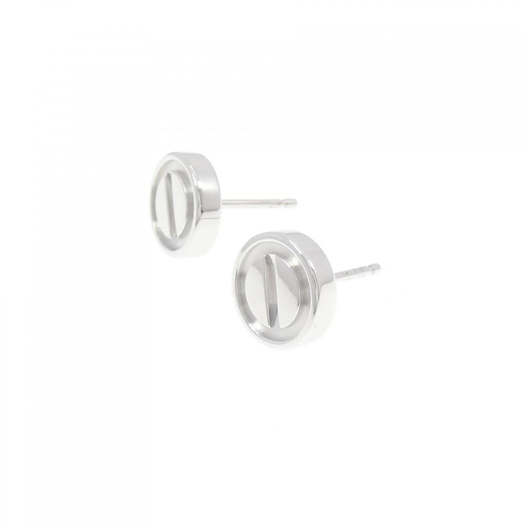 Love Stud Earrings 18K White Gold 18K White Gold