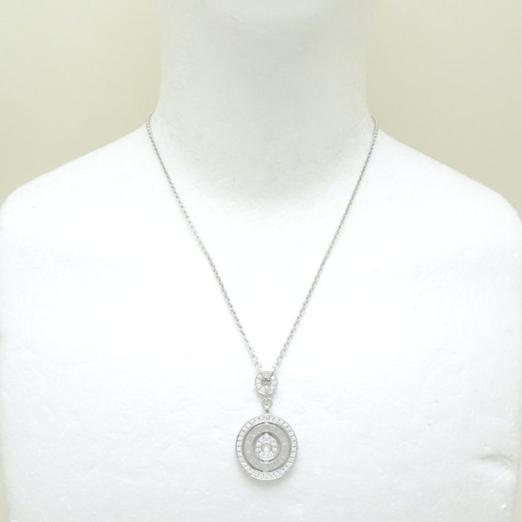 Astrale Cherchi Pendant Necklace 18K White Gold