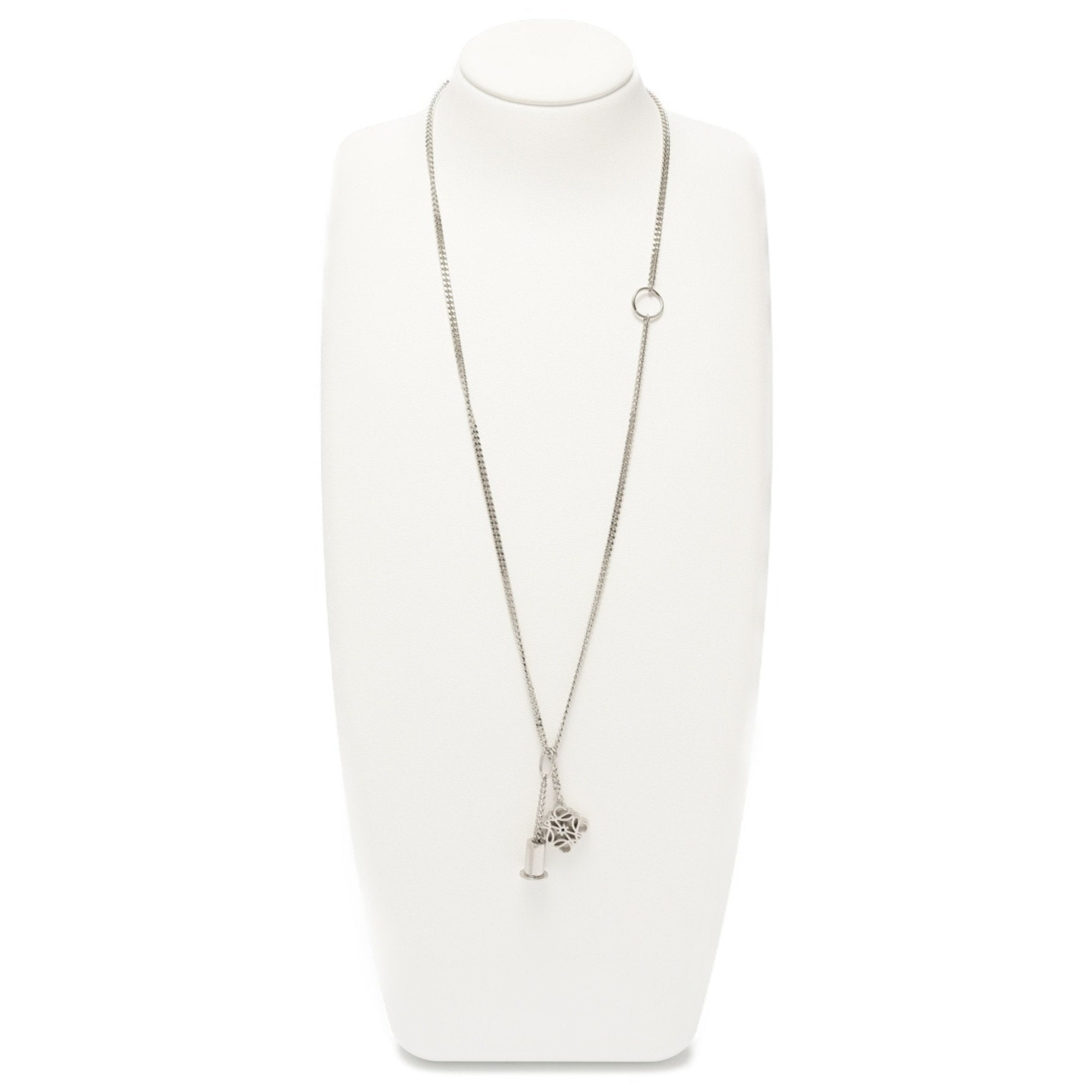 Pendant Necklace Brass and Palladium