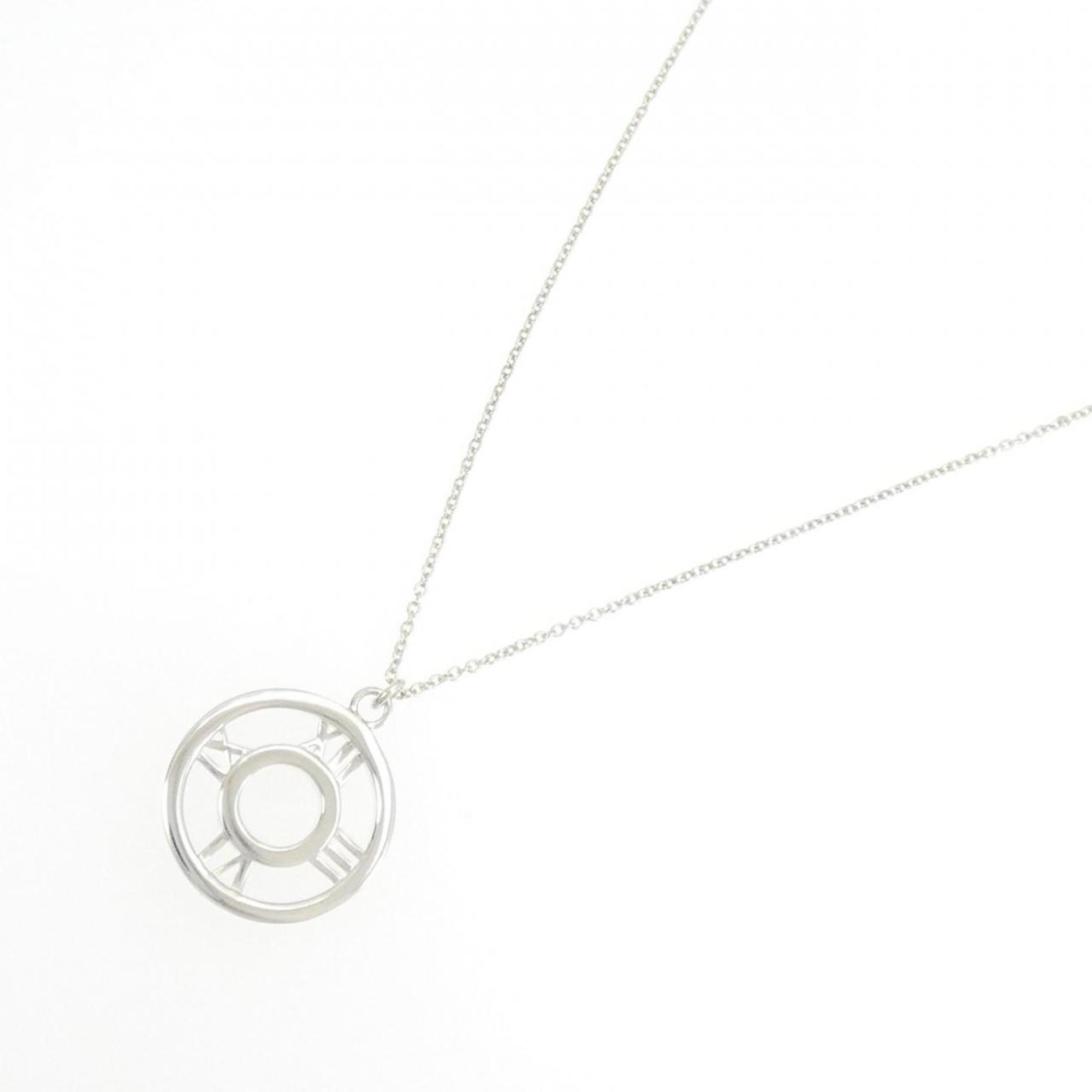 Atlas Pendant Necklace Sterling Silver