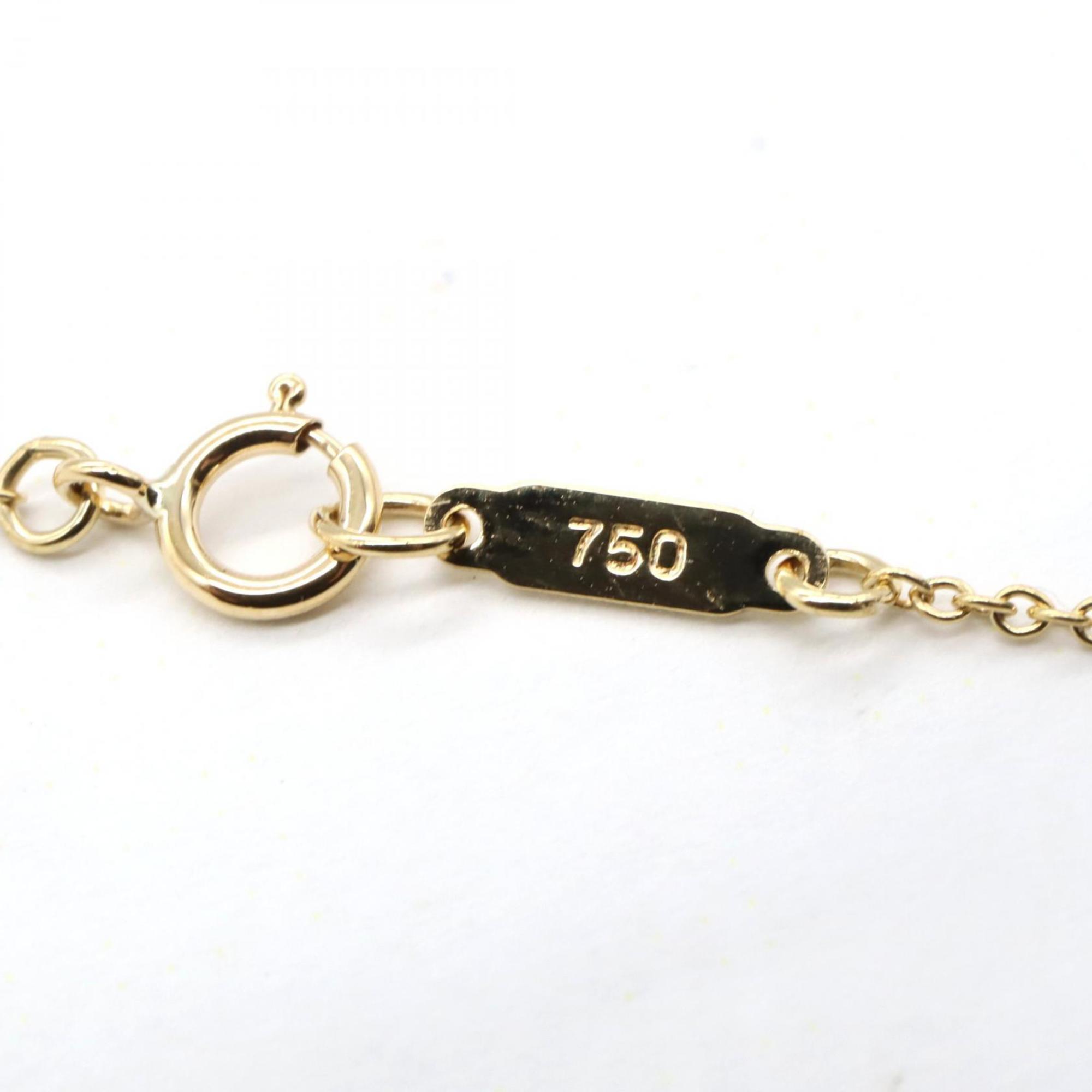 Pearl Pendant Necklace 18K Yellow Gold