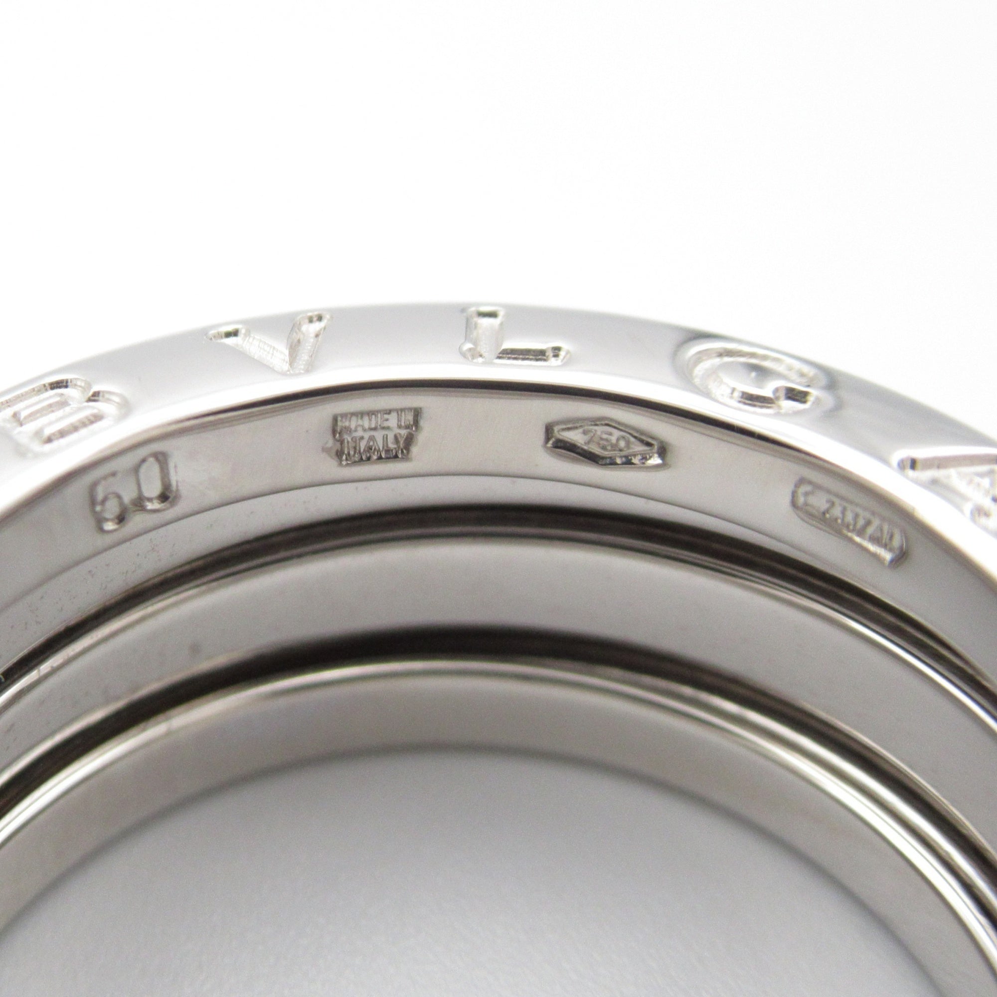 B.Zero1 Ring 18K White Gold and Sterling Silver