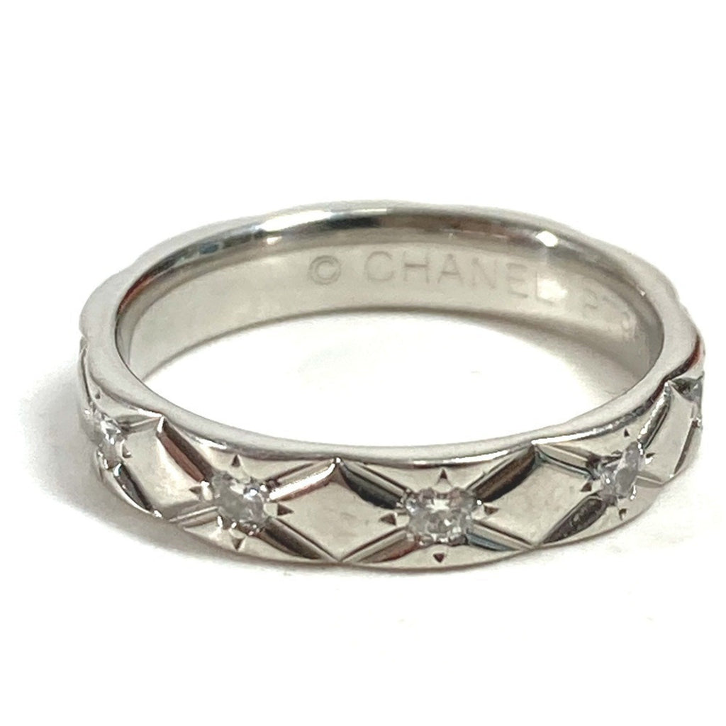 Matelasse Quilted Ring Platinum