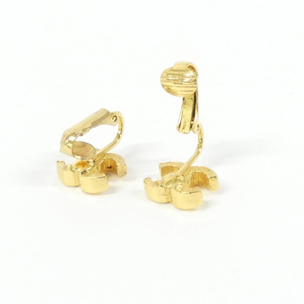 Clip-On Earrings Clip-On Gold-Tone Metal