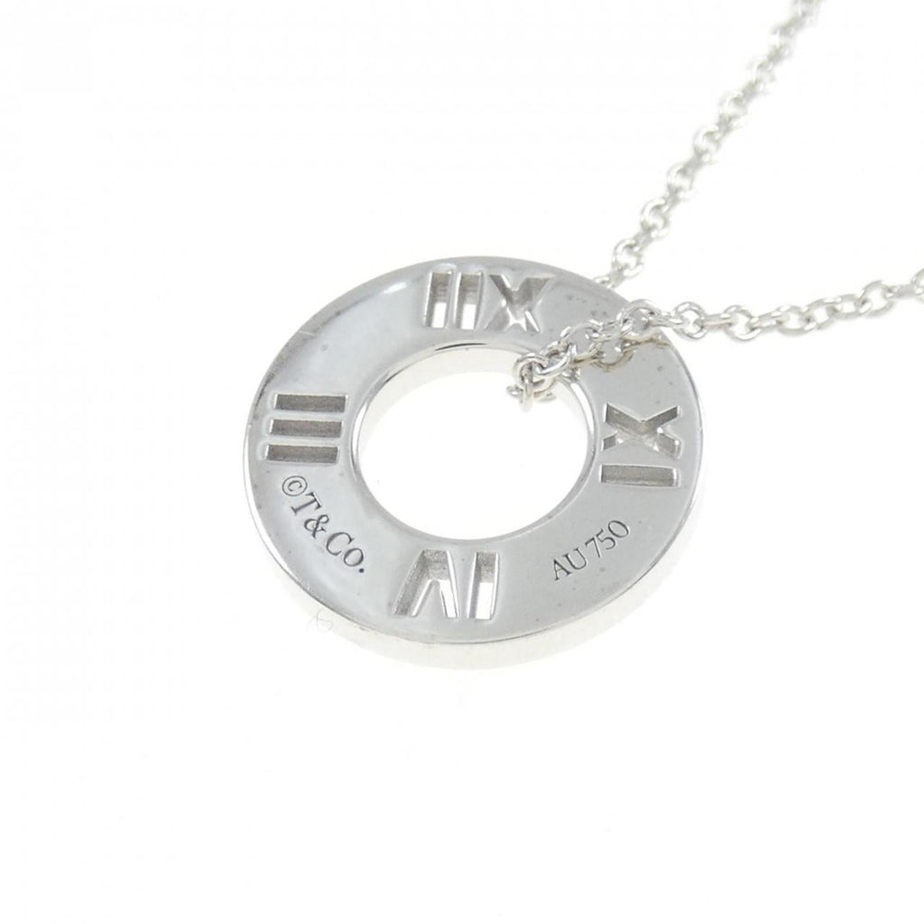 Atlas Pendant Necklace 18K White Gold