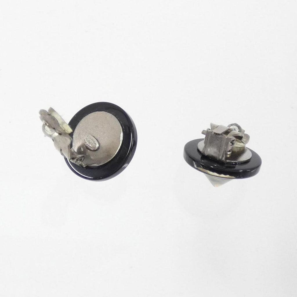 Clip-On Earrings Clip-On Silver-Tone Metal