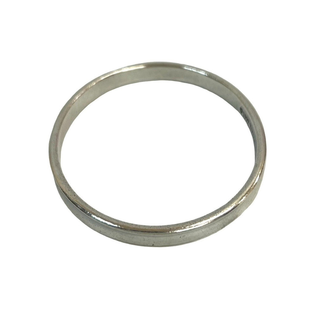 Narrow Bangle Bracelet Sterling Silver
