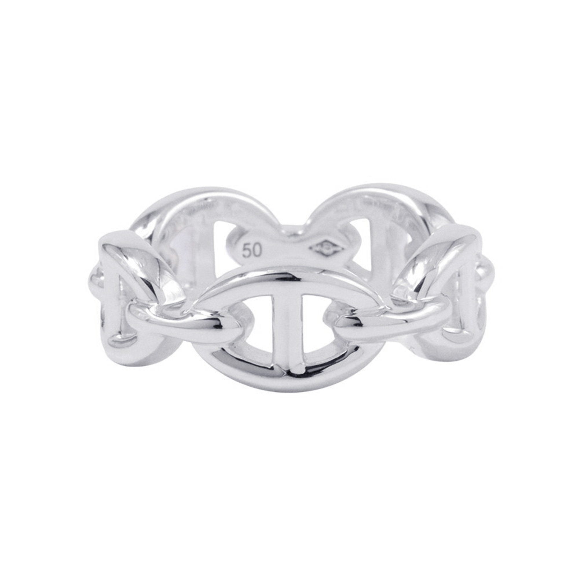 Chaine d'Ancre Enchainee Ring Sterling Silver Mini