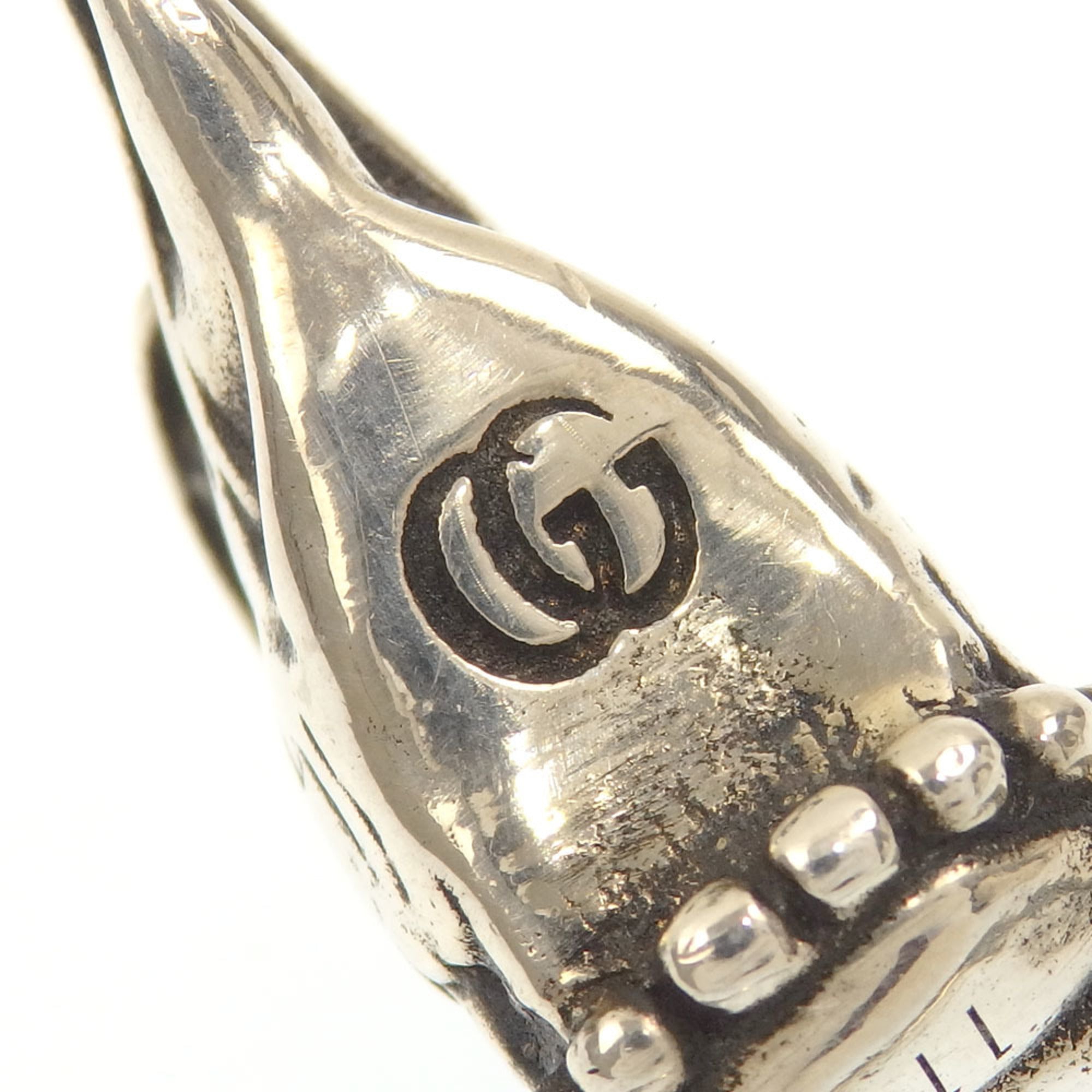 Eagle Head Band Ring Sterling Silver