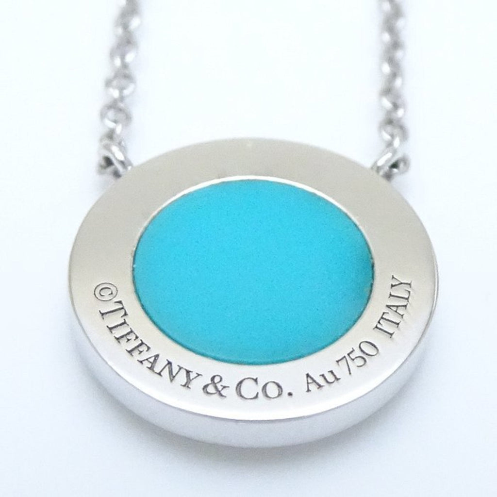 Pendant Necklace 18K White Gold