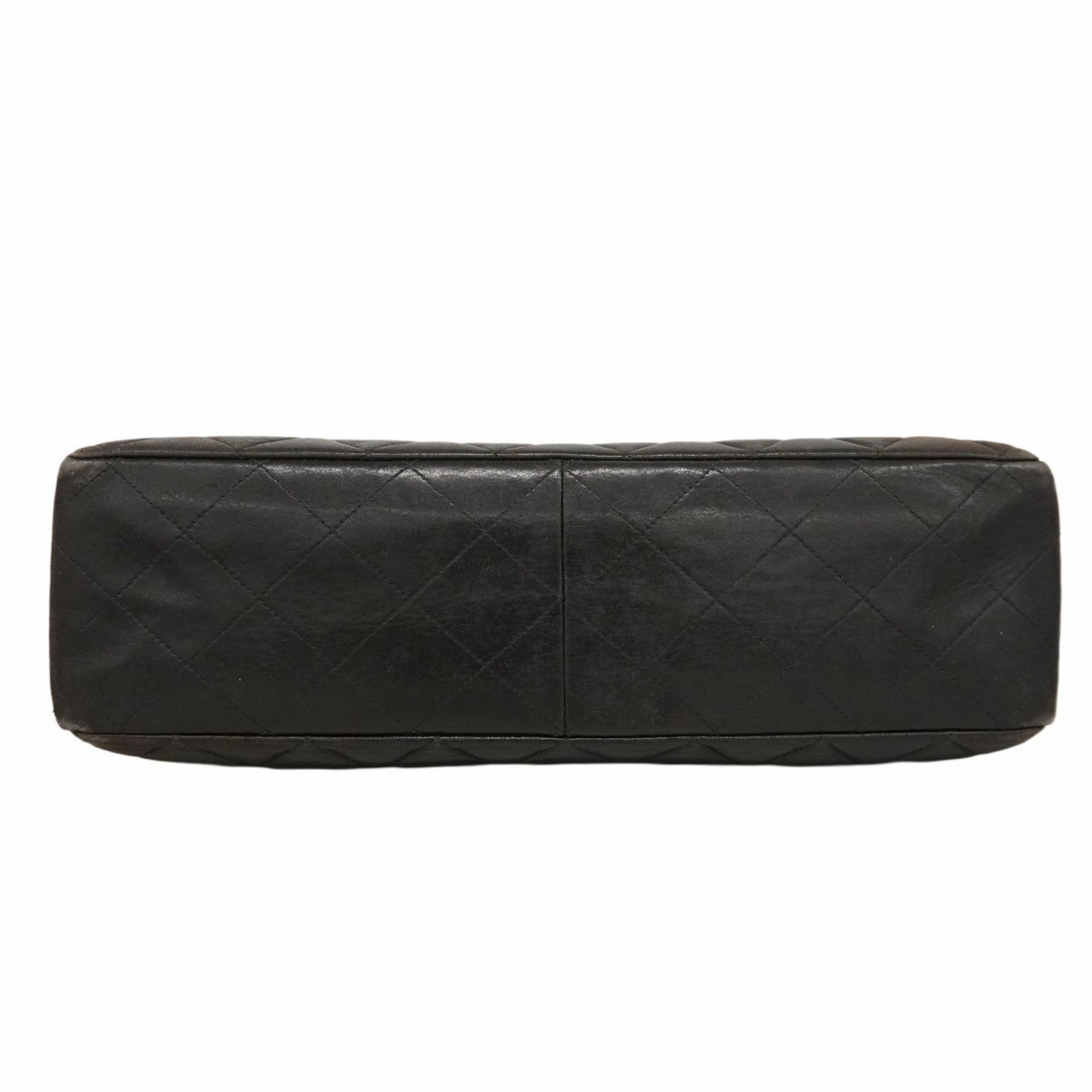 Vintage Classic Single Flap Bag Quilted Lambskin Jumbo