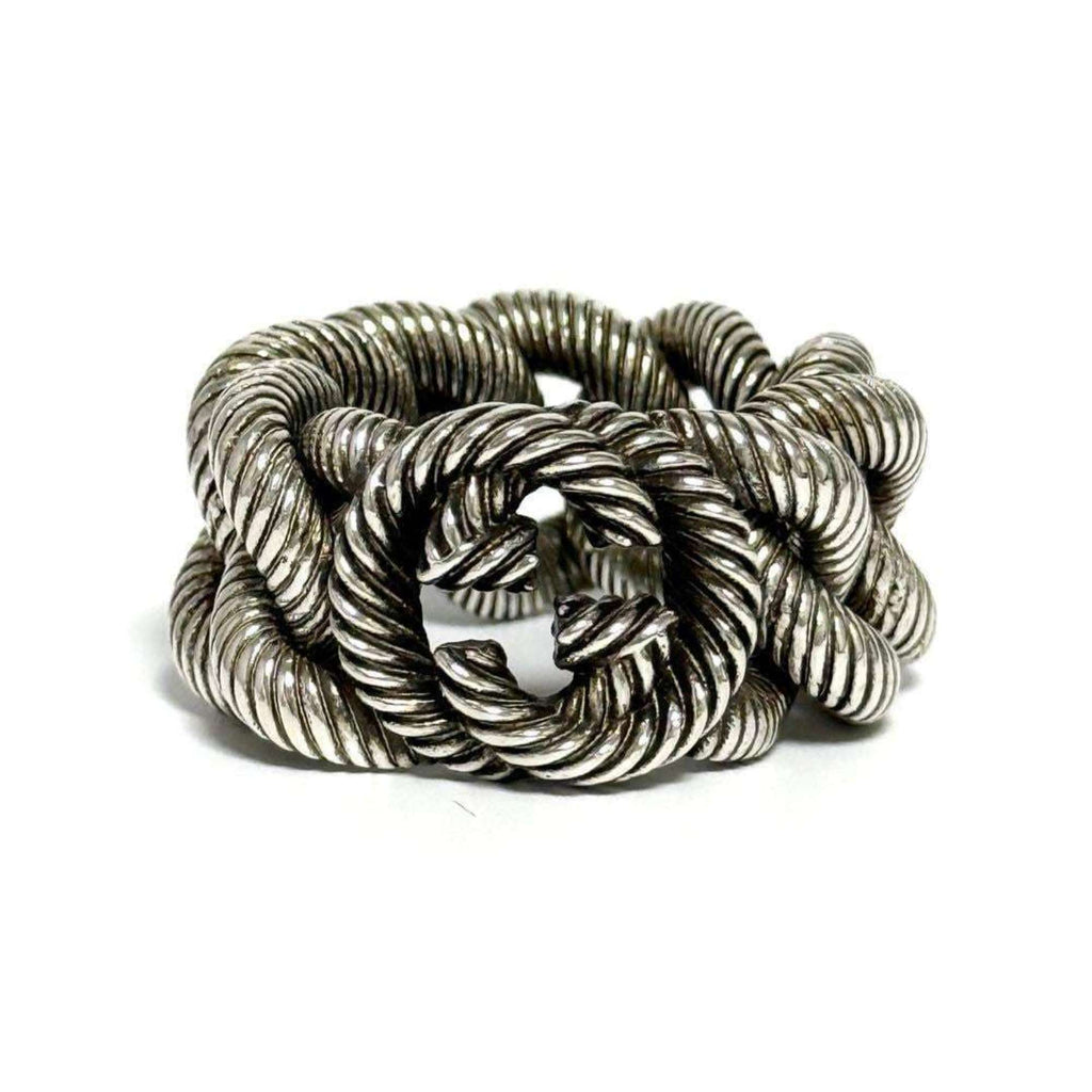 Gourmet Chain Ring Sterling Silver