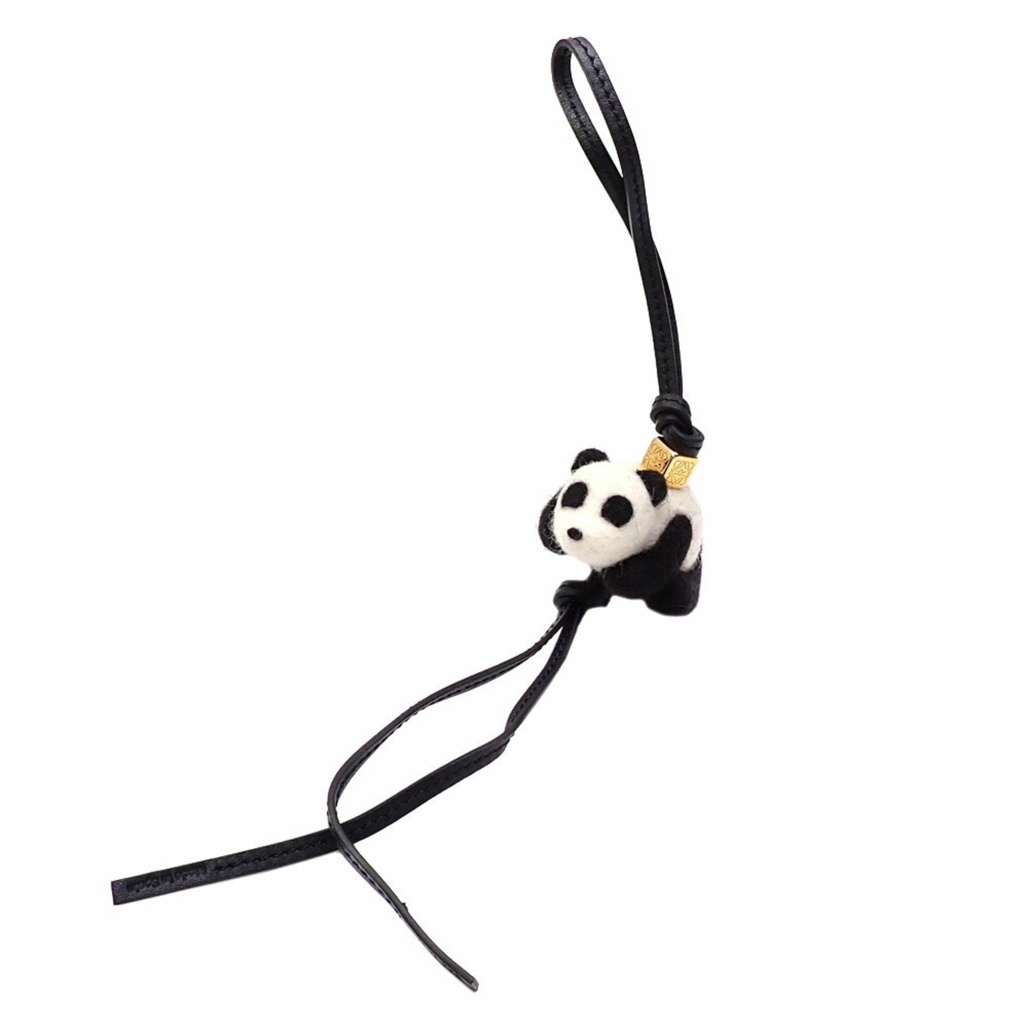 Charm Felt Black and White Handbag Charm