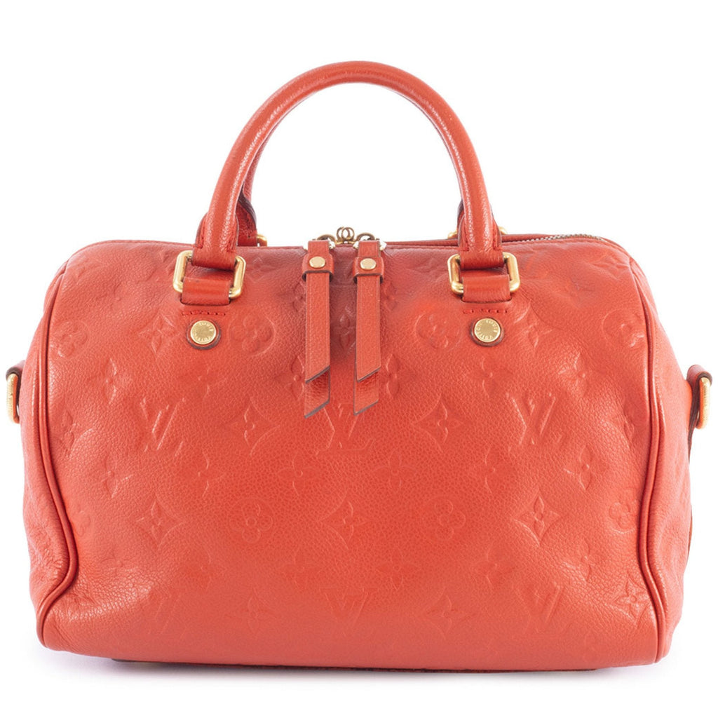 Speedy Bandouliere Bag Monogram Empreinte Leather 25