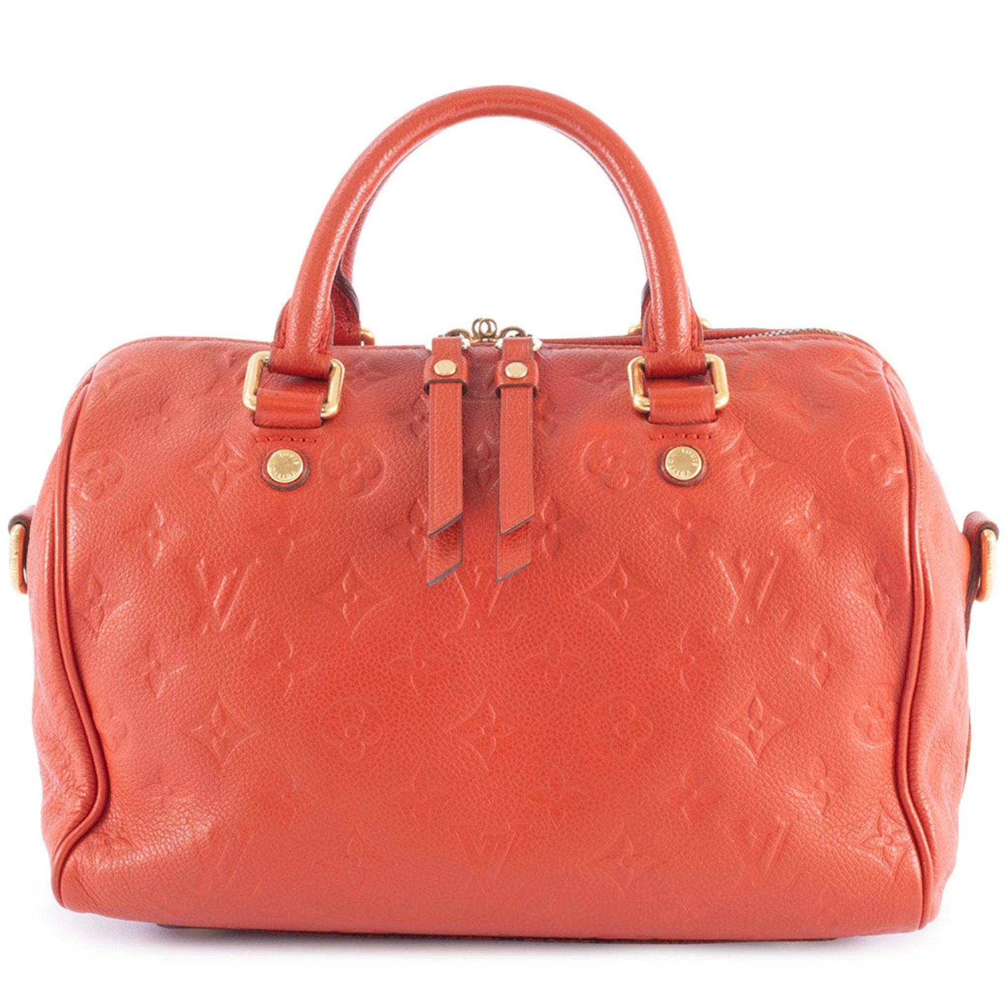 Speedy Bandouliere Bag Monogram Empreinte Leather 25