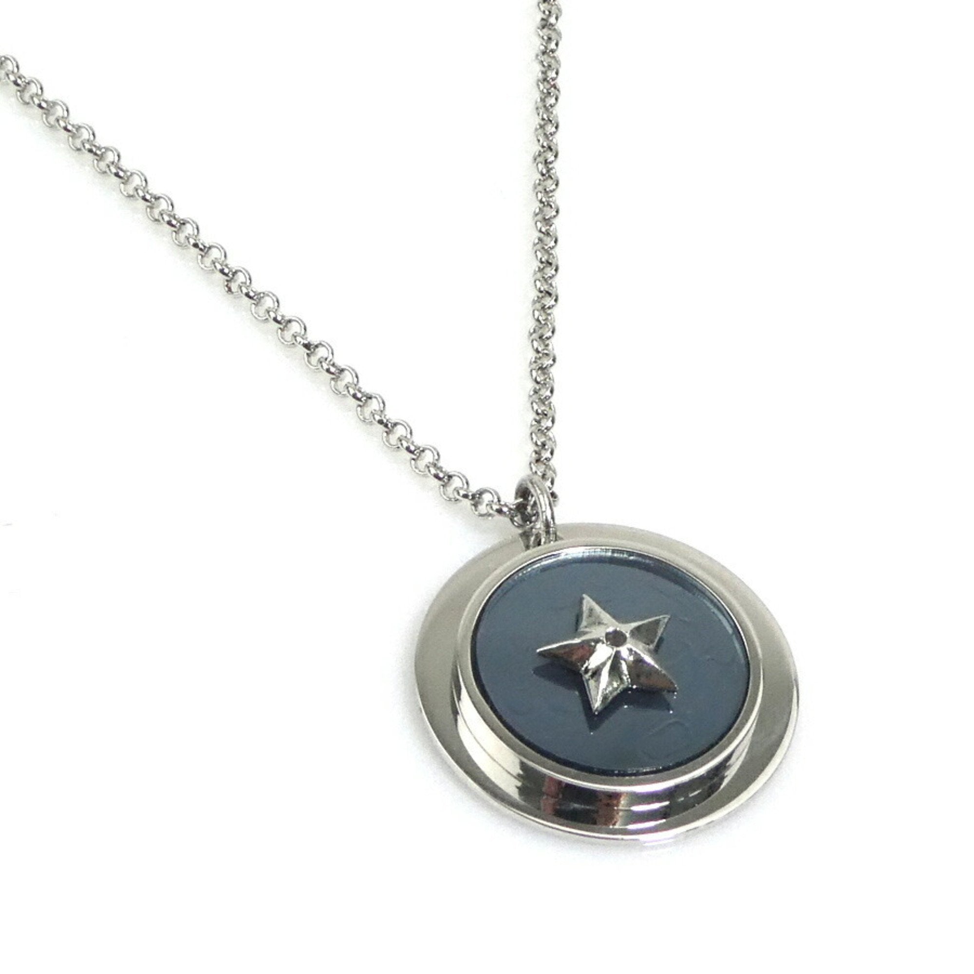 Pendant Necklace Metal Silver