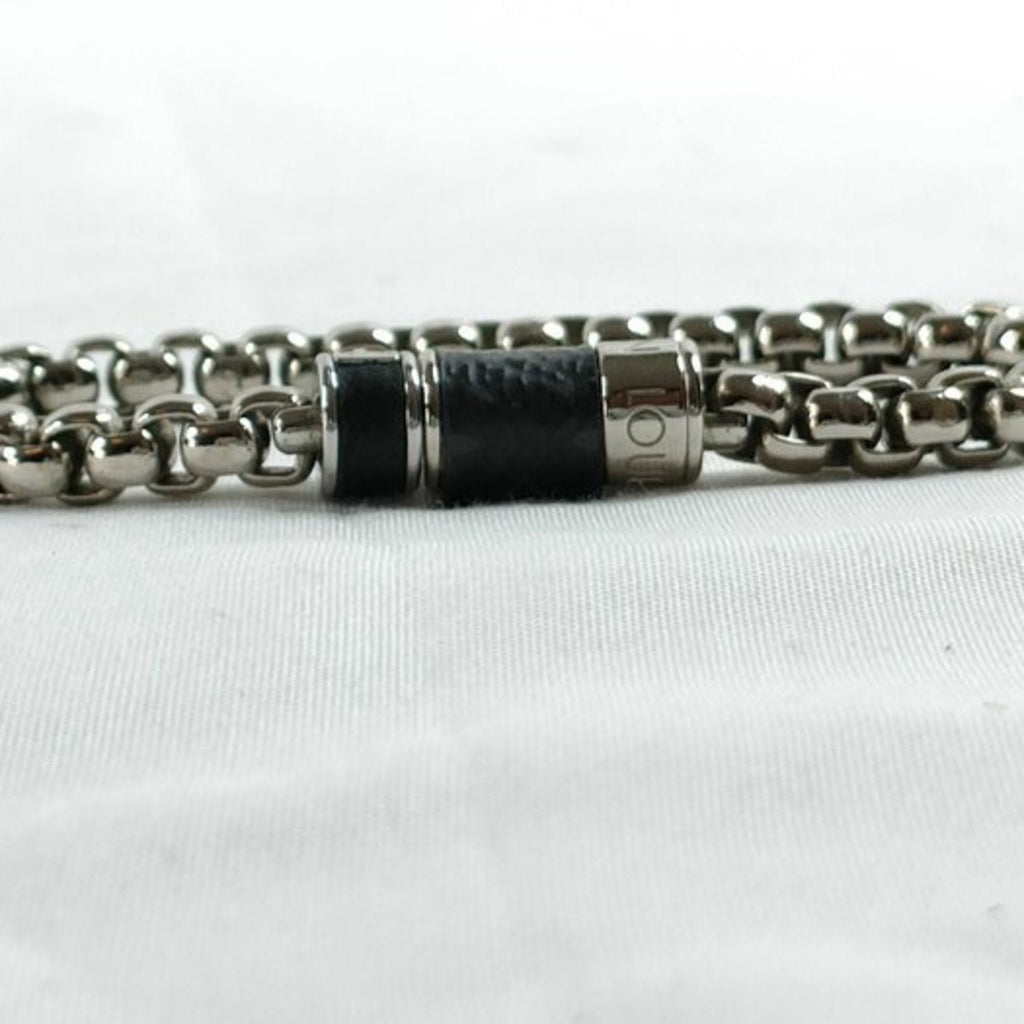 Monogram Eclipse Bracelet Metal Silver