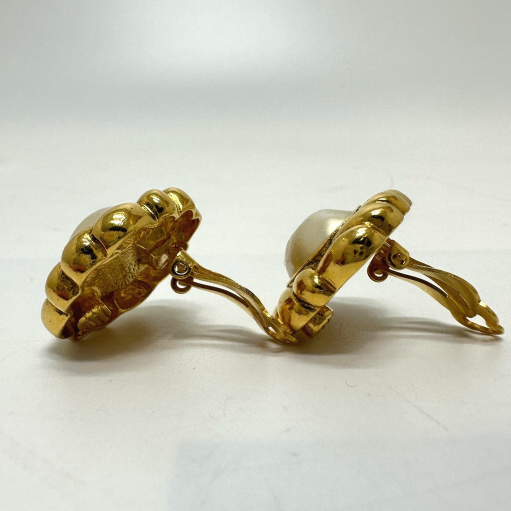 Earrings Gold-Tone Metal