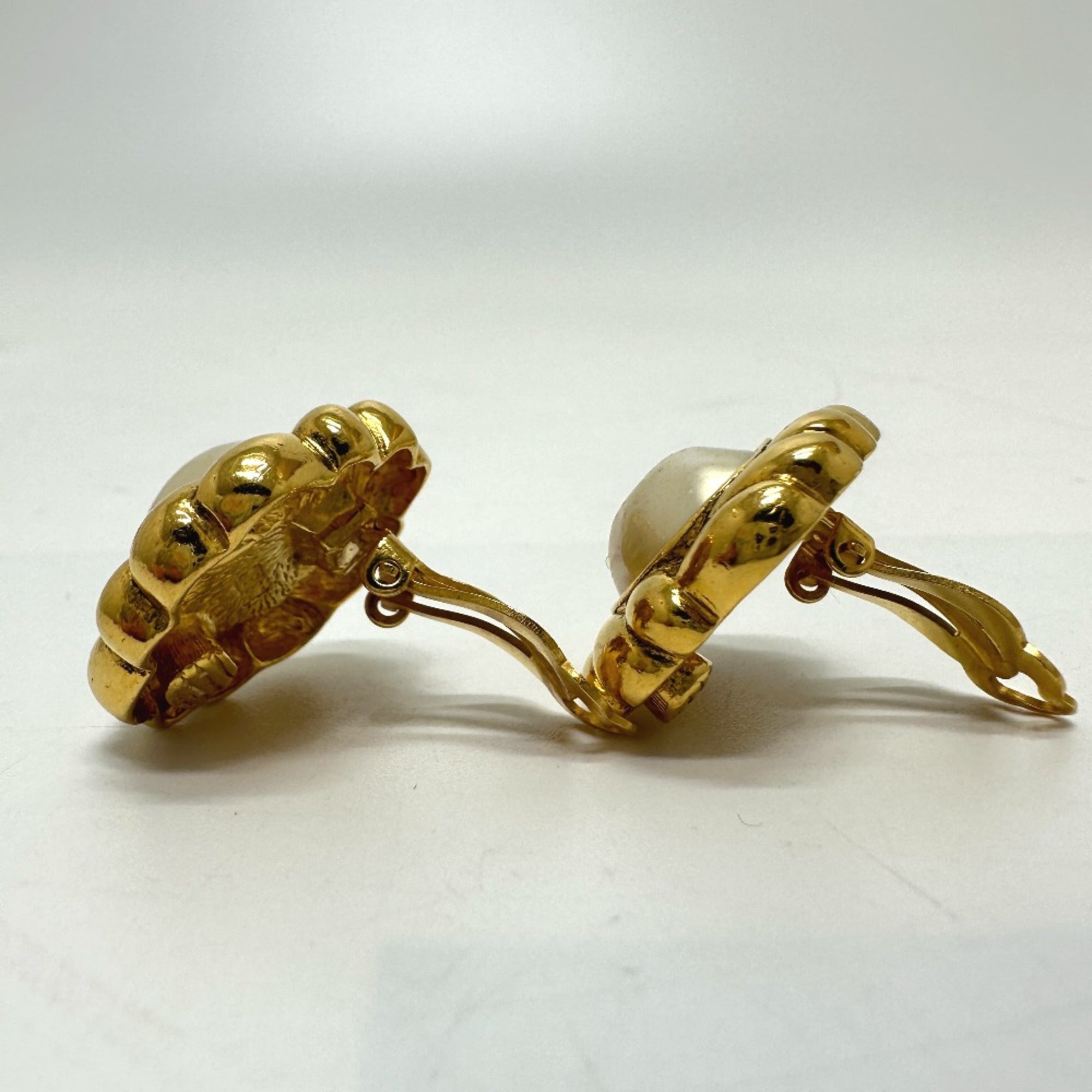 Earrings Gold-Tone Metal