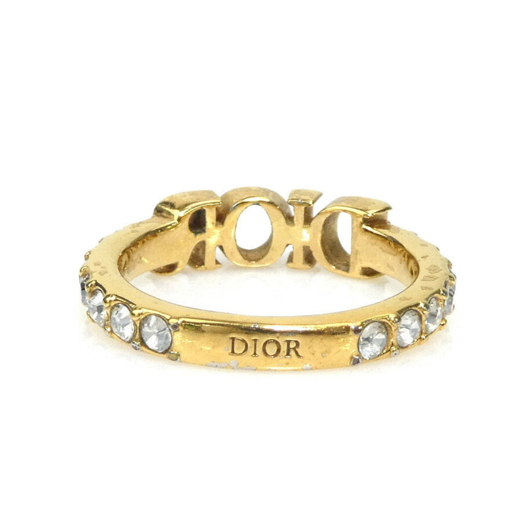 Ring Metal and Rhinestone Gold and Silver
