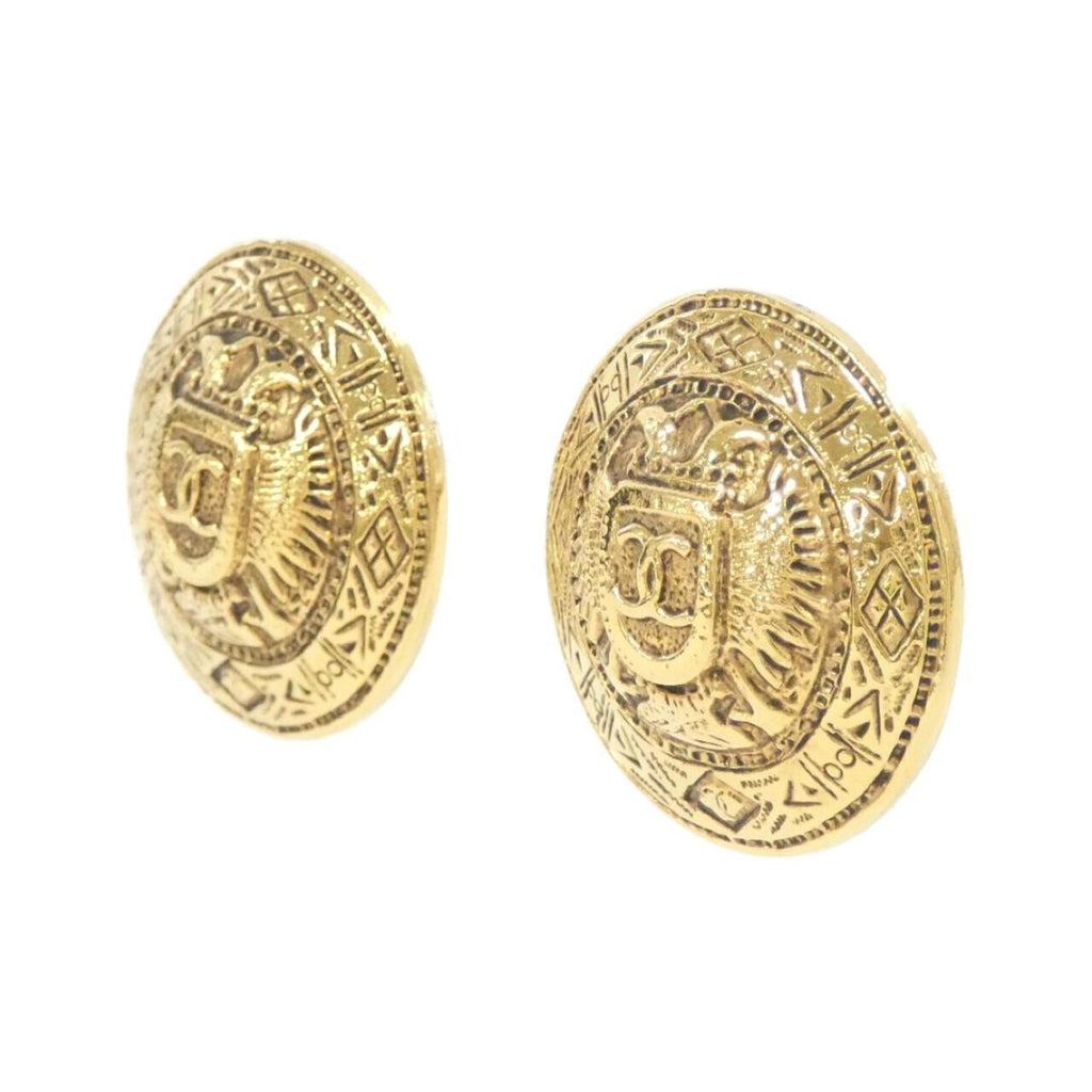 Clip-On Earrings Clip-On Gold-Tone Metal