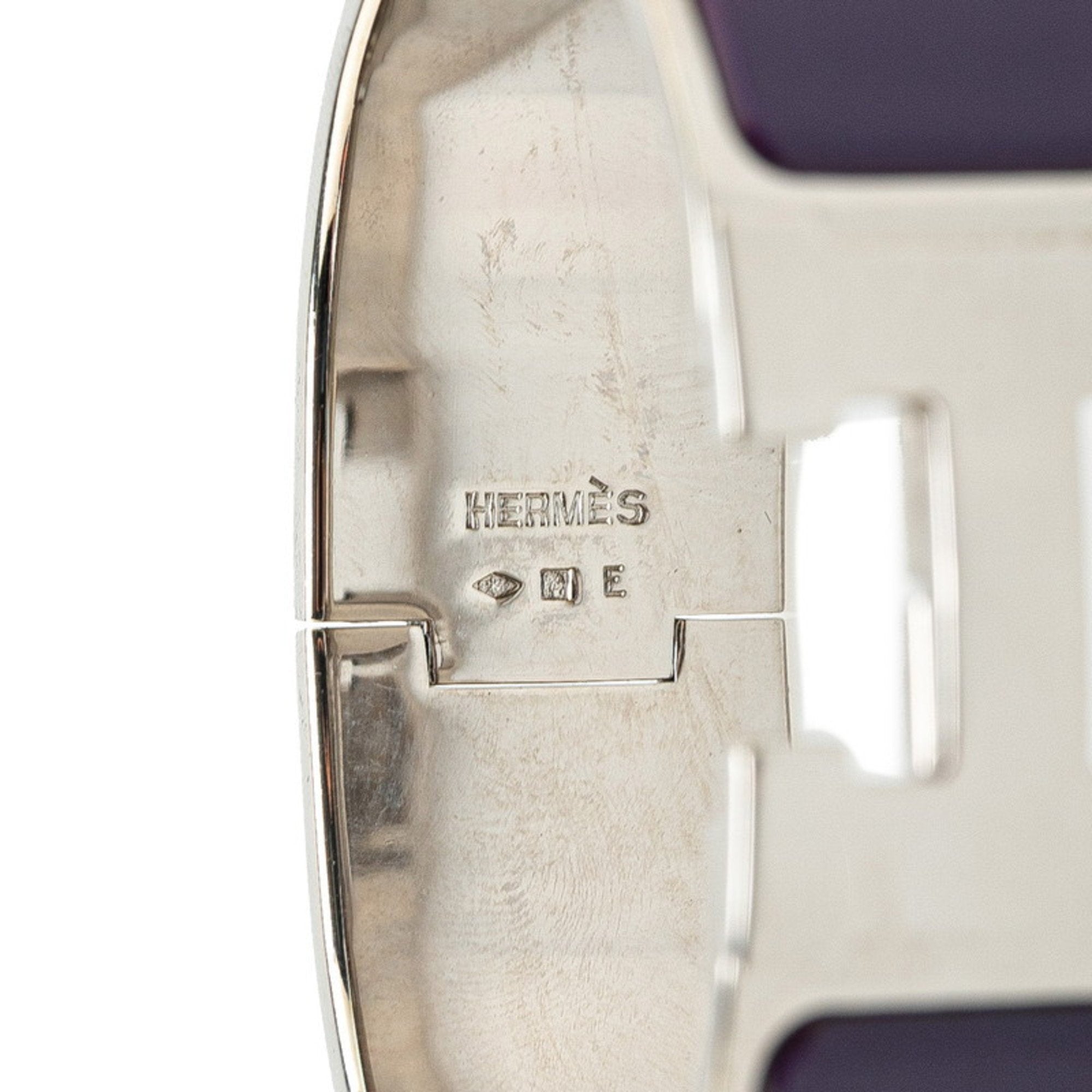 Bracelet Metal Purple and Silver