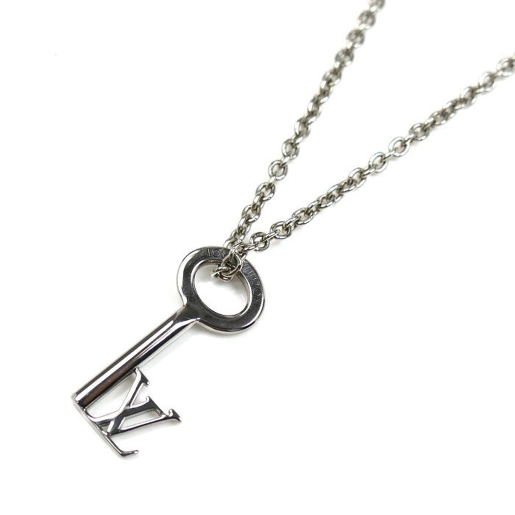 LV Key Pendant Necklace Metal