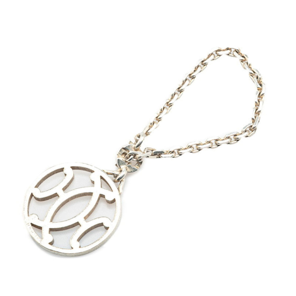Kiss H Motif Charm Silver Metal Handbag Charm