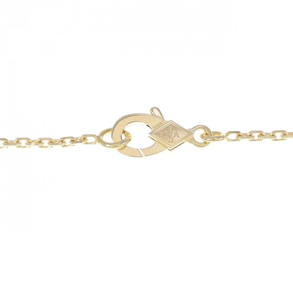 Vintage Alhambra Pendant Necklace 18K Yellow Gold