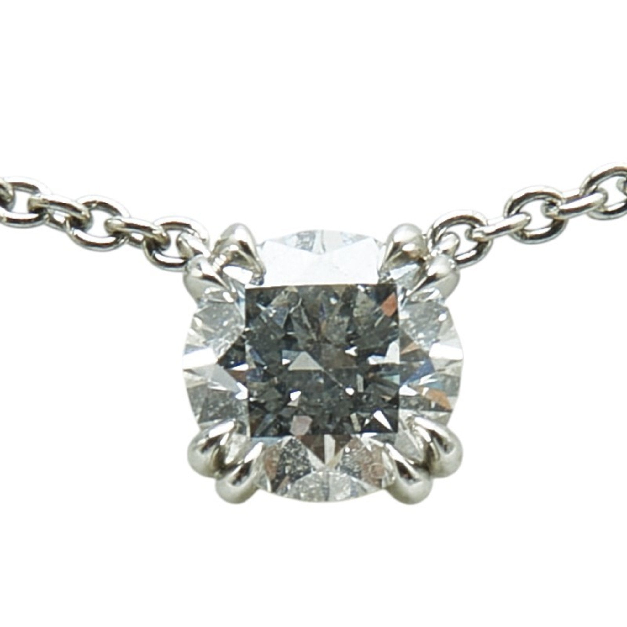 Pendant Necklace Platinum with Diamond