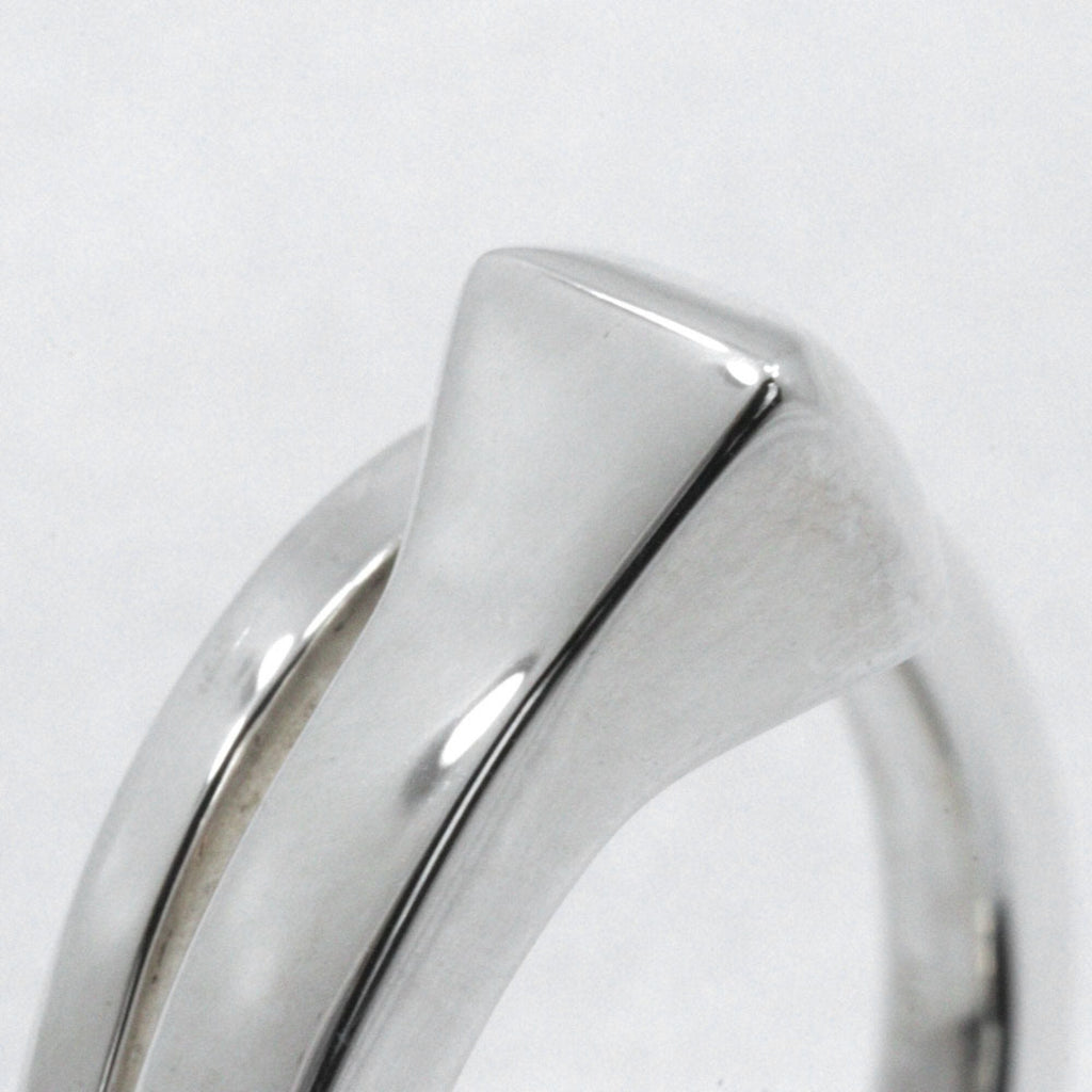 Nail Motif Ring Sterling Silver