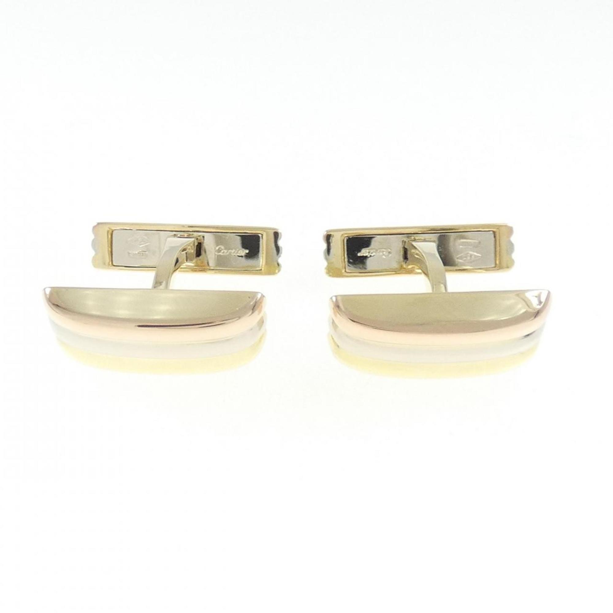Gadrons Cufflinks Bracelet 18K Tricolor Gold